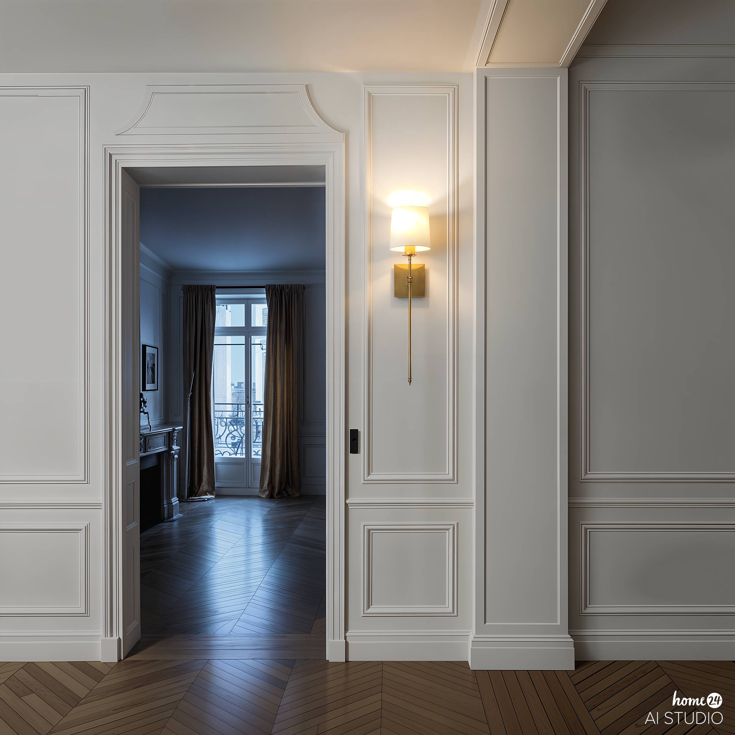 Este Wandleuchte mit Akku-Leuchtmittel RGB-Leuchtmittel