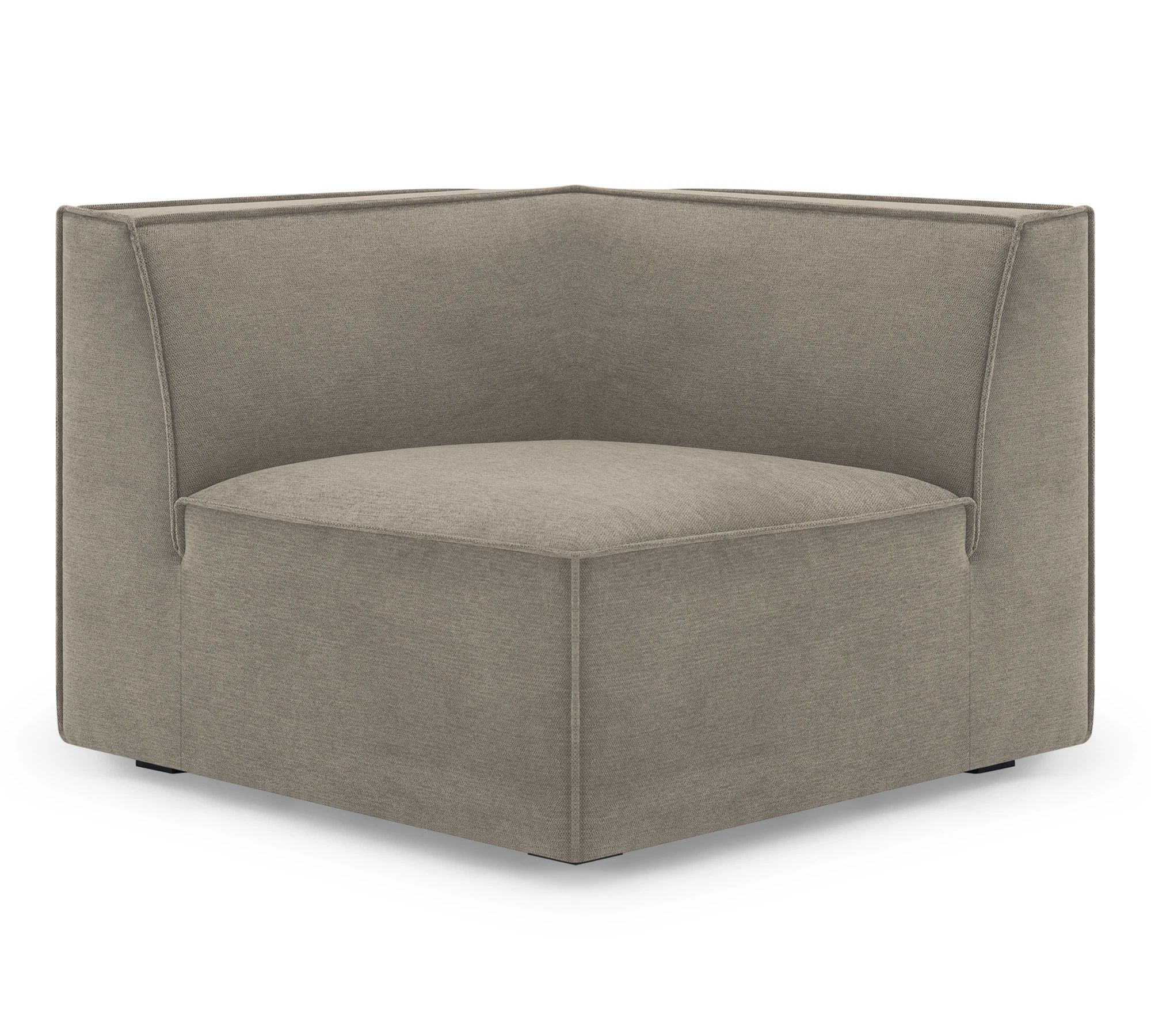 Dane 1-Sitzer Eckmodul Links Impression Greige