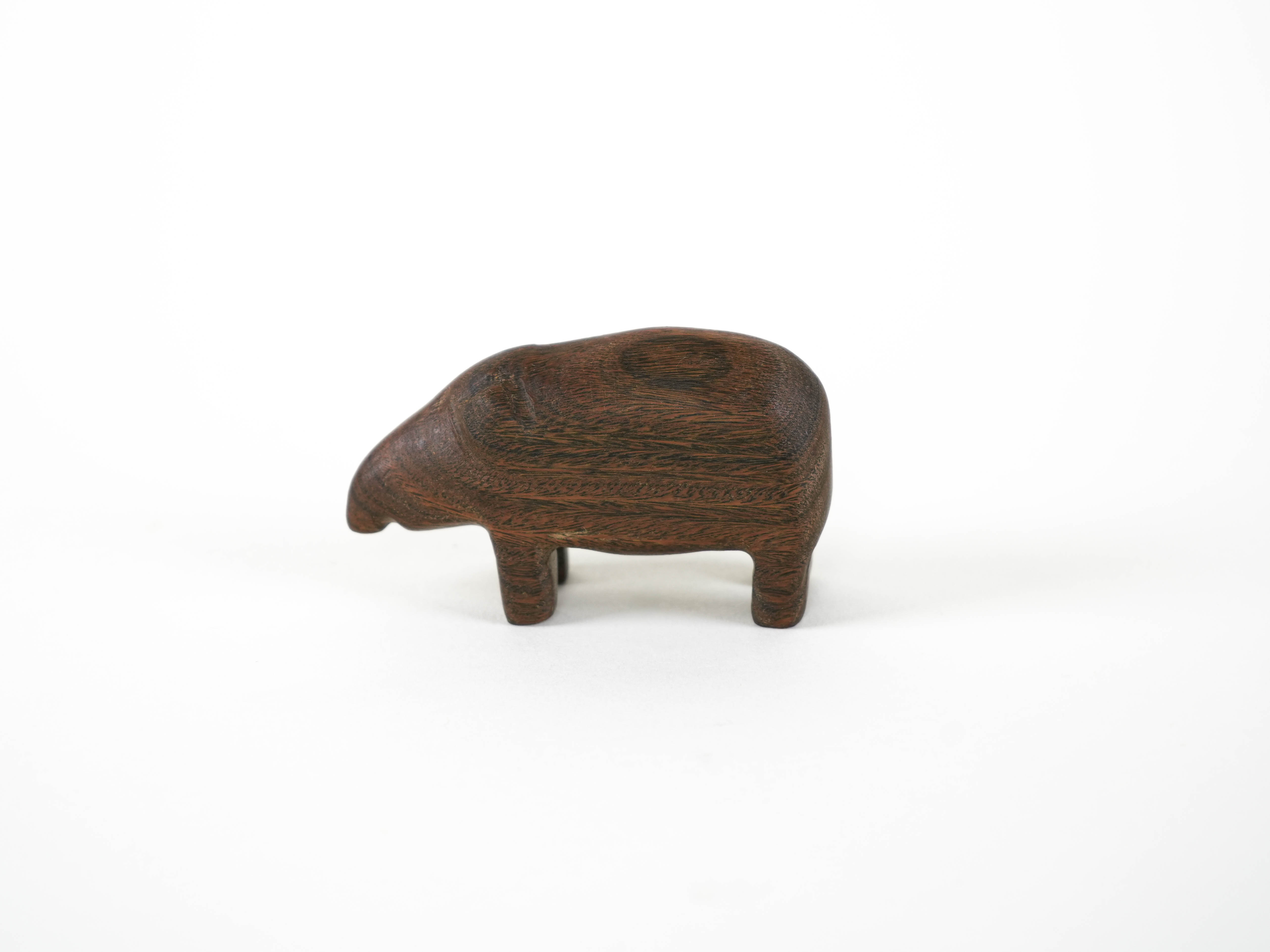 Holztierfigur 1970er Jahre