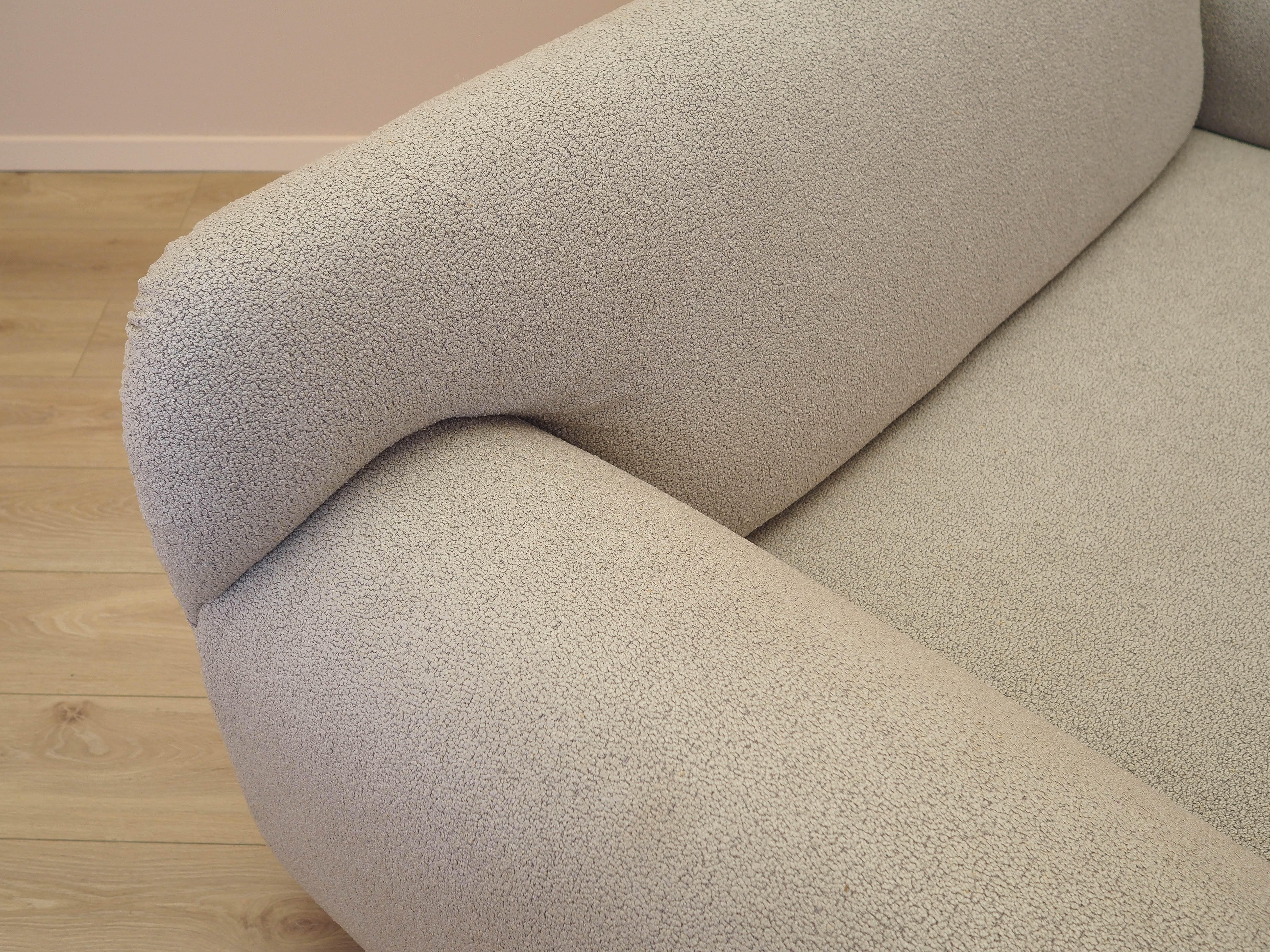 Sofa Zweisitzer Beige 1970er Jahre