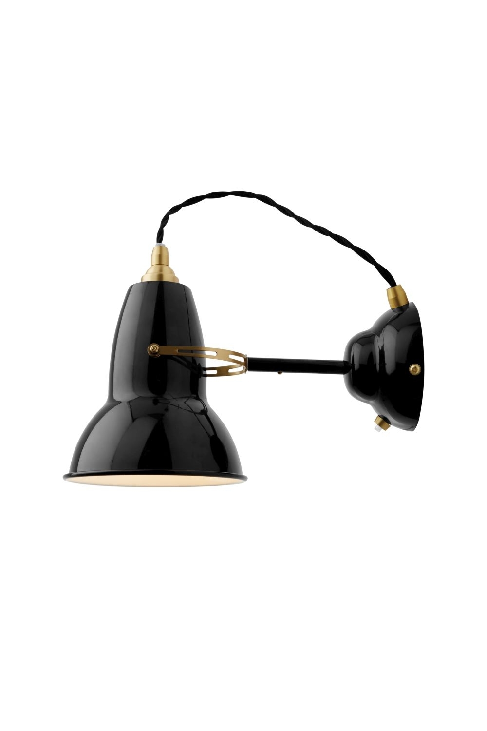 Original 1227™ Brass Wandleuchte Schwarz