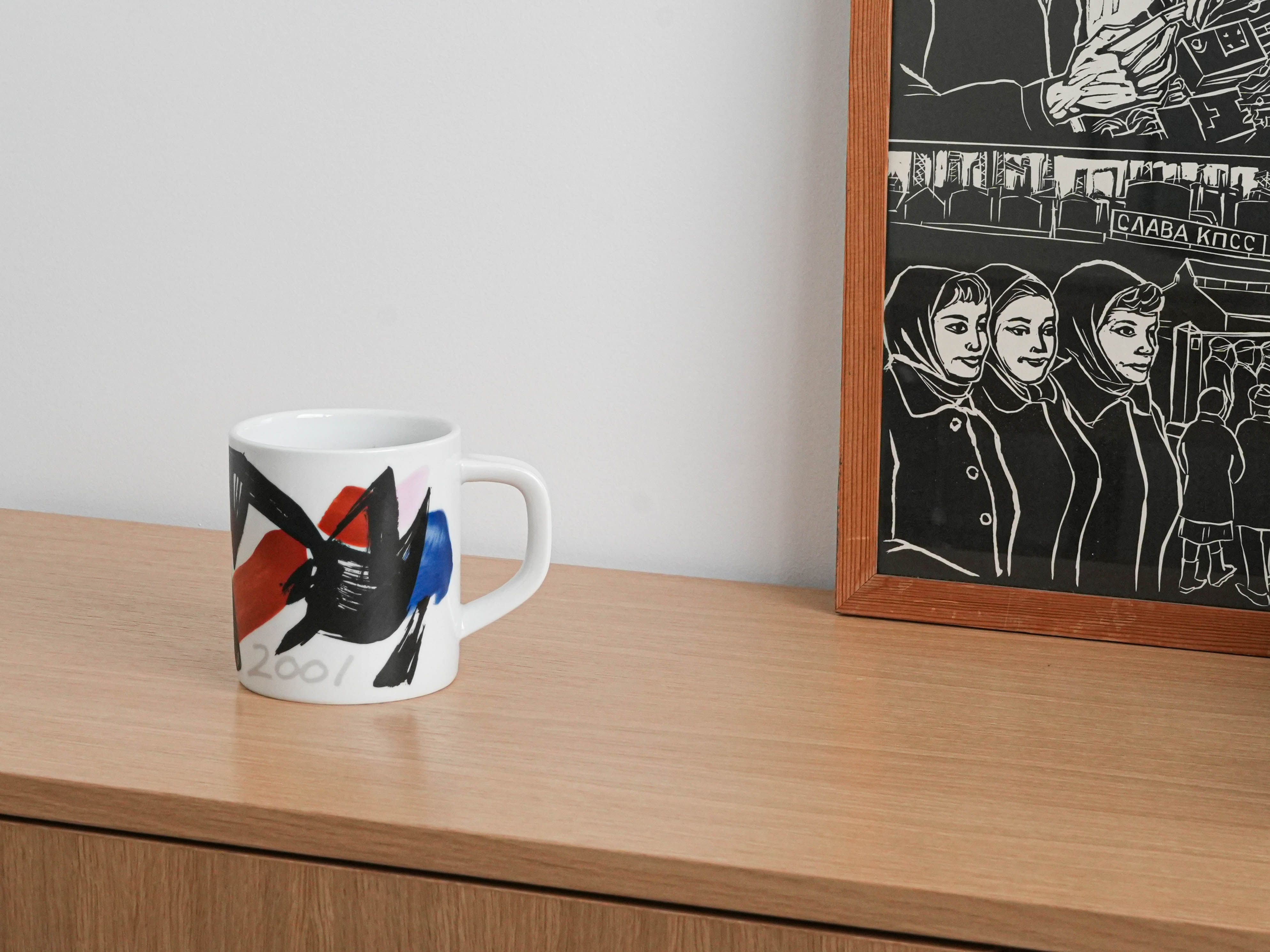 Collector's mug Porcelain Multicolored