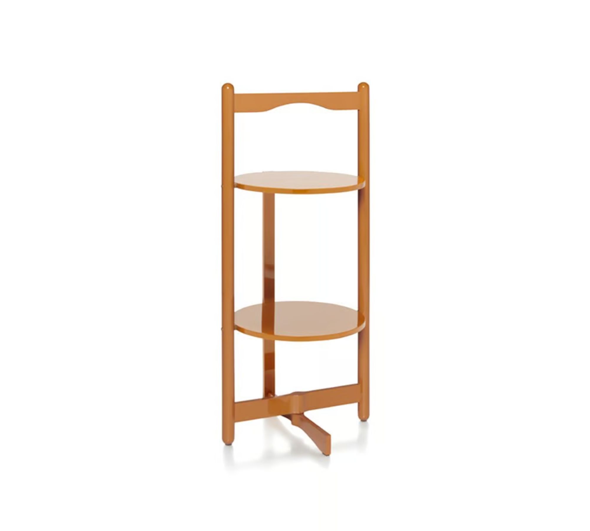 Florian Folding Table Wood Yellow