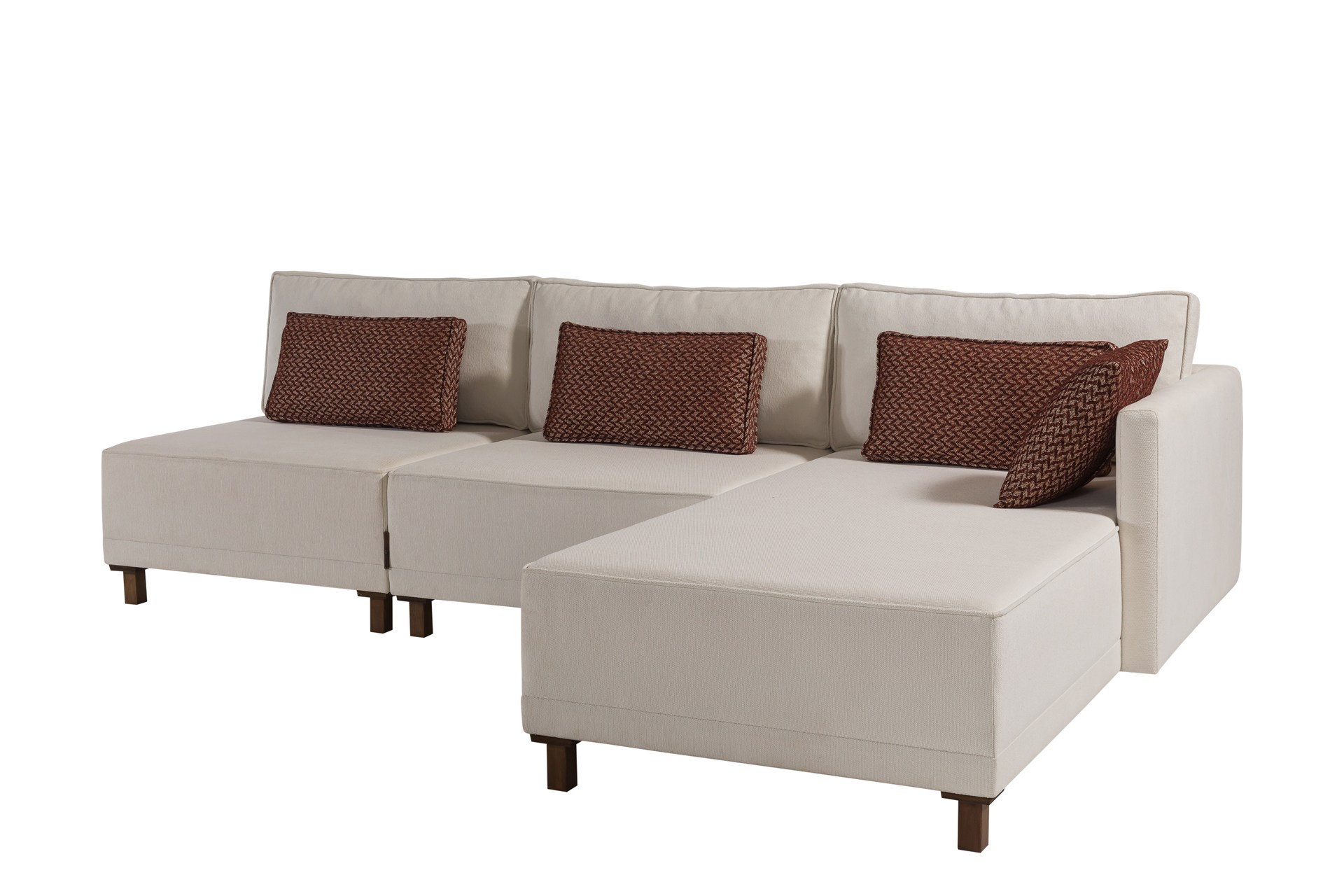 Matris Right Eckschlafsofa Beige