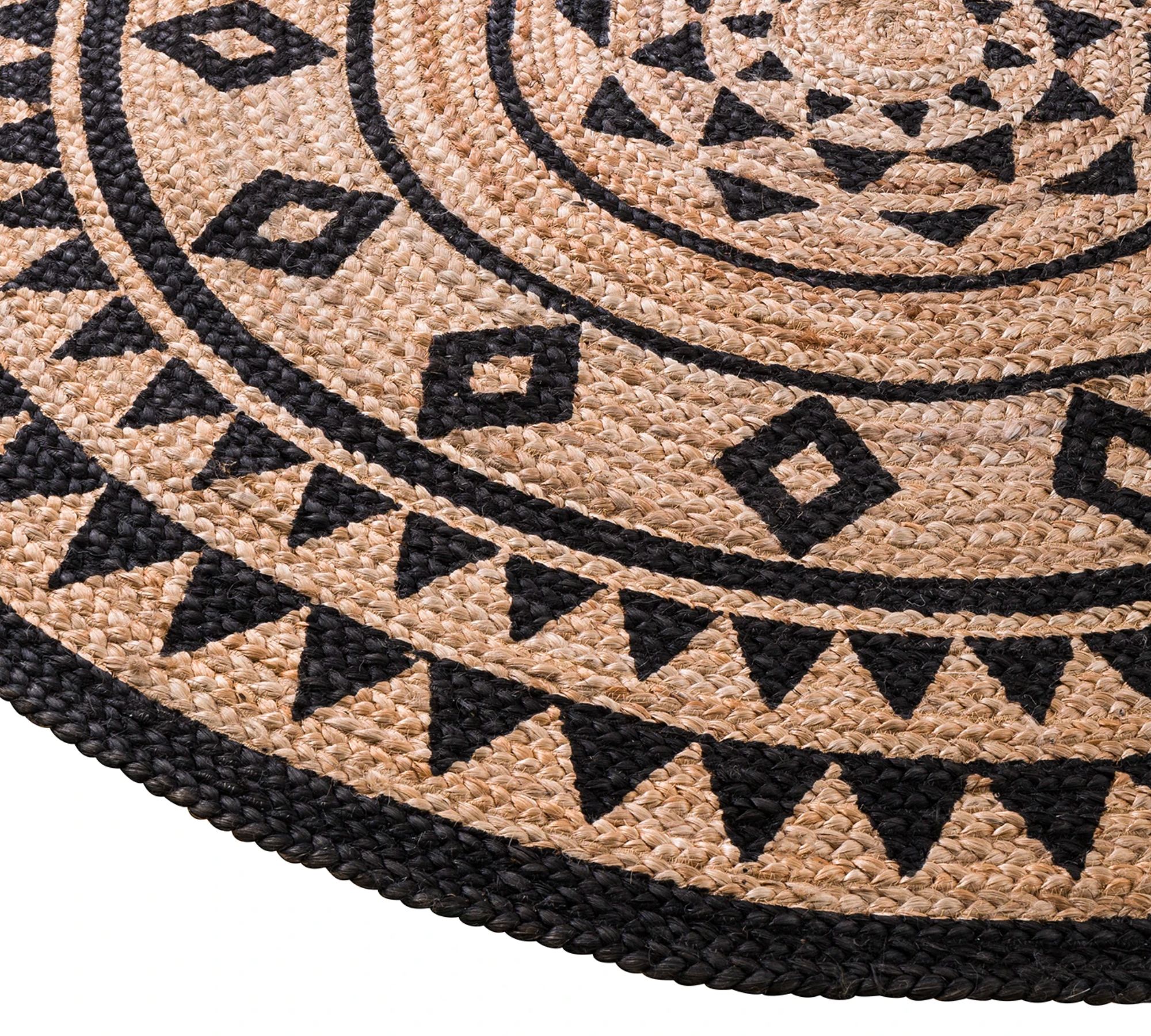 In-/ Outdoor Teppich Jute Braun