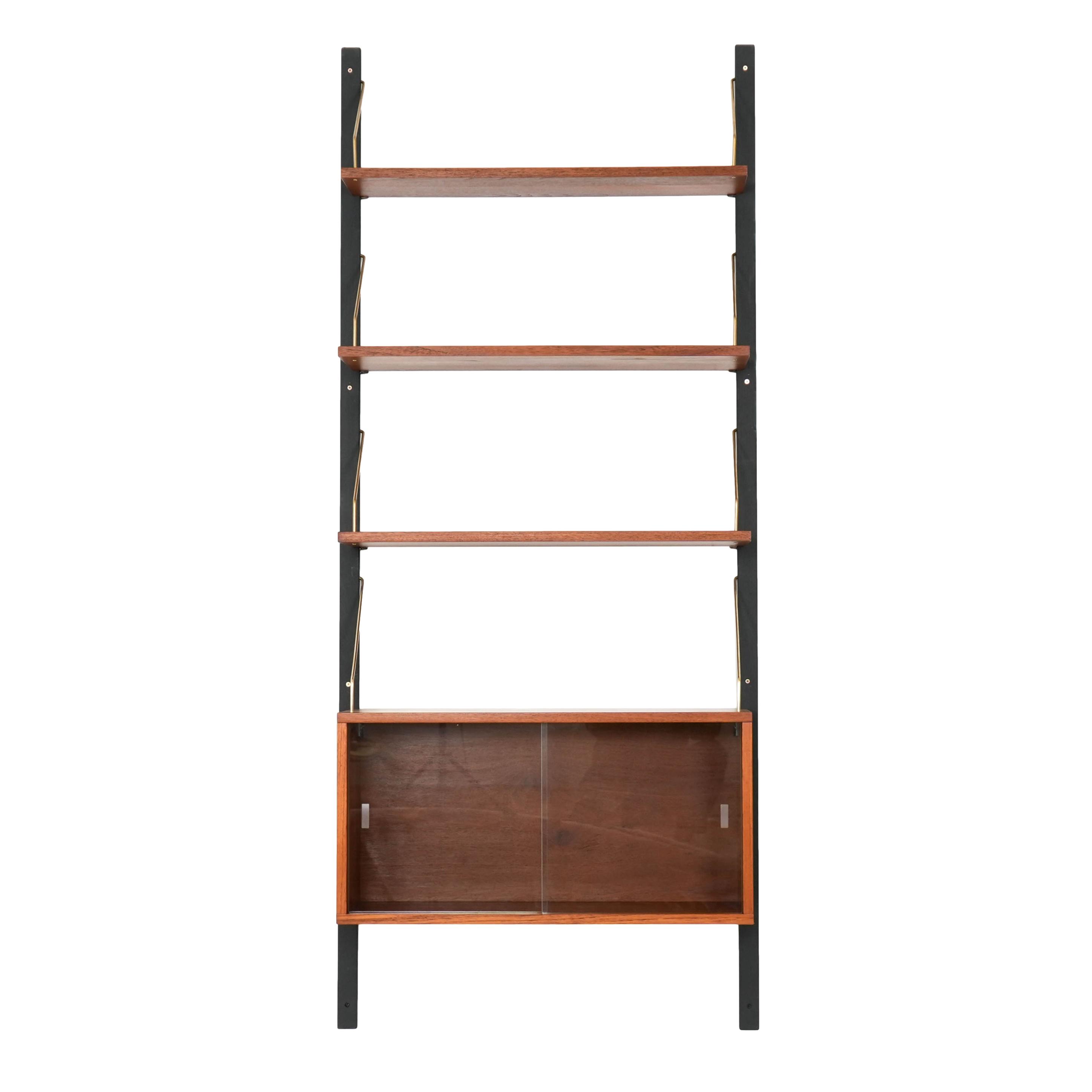 Regal Teakholz Braun 1960er Jahre