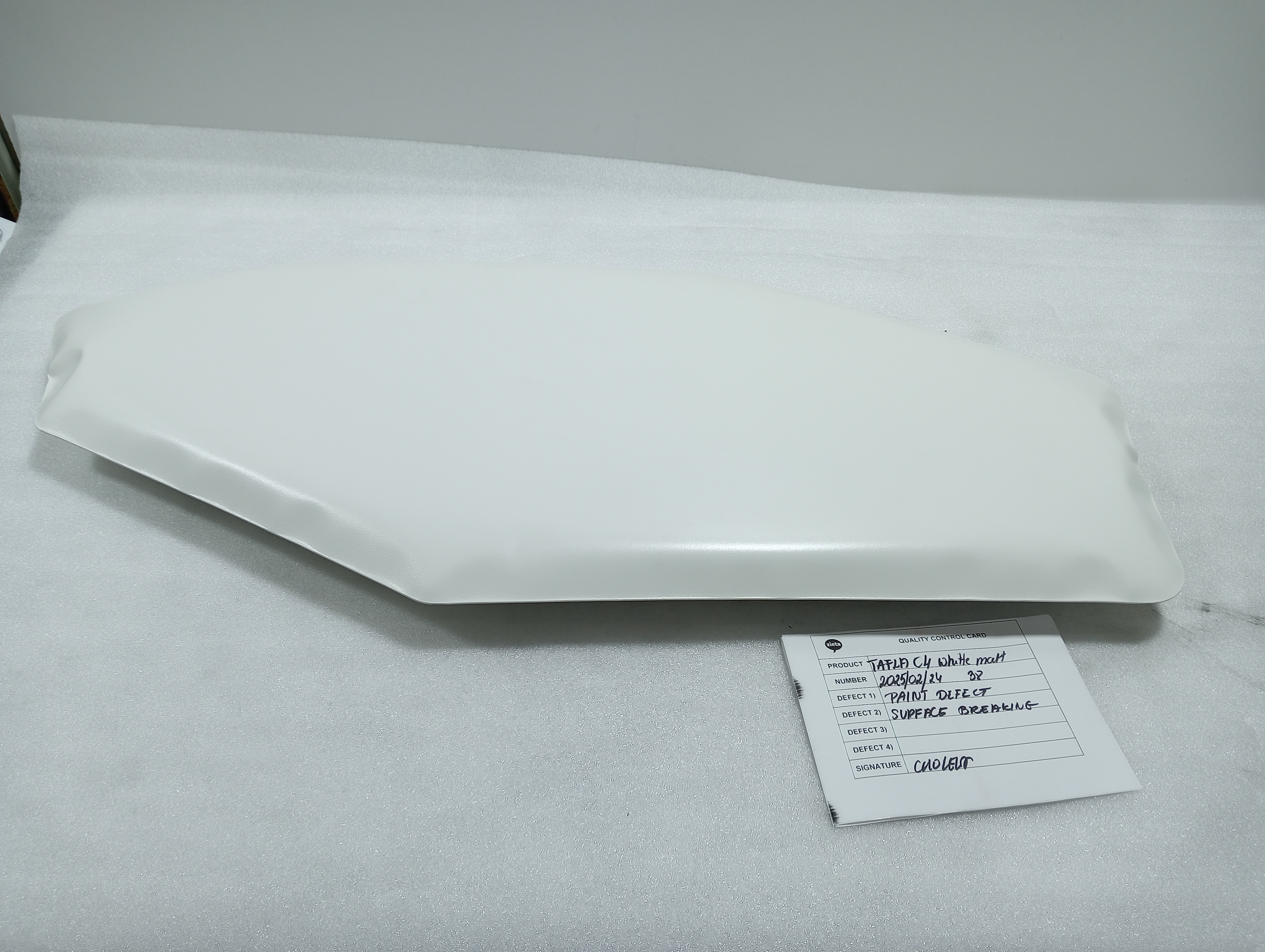 Tafla Specchio C4 Acciaio inox Candy Bianco Opaco