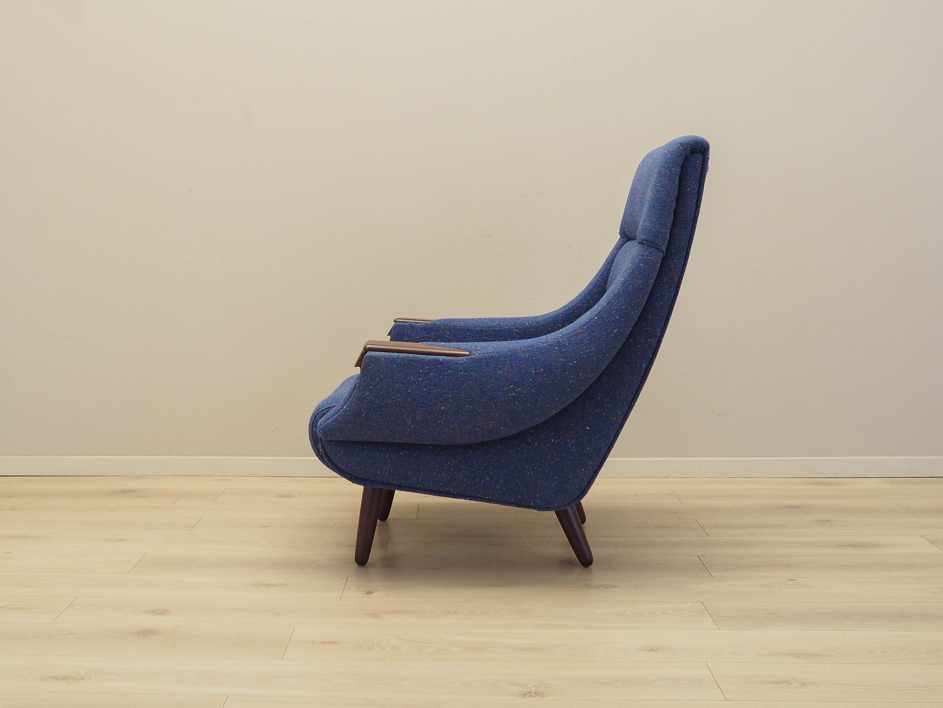 Lounge Chair Blau 1960er Jahre