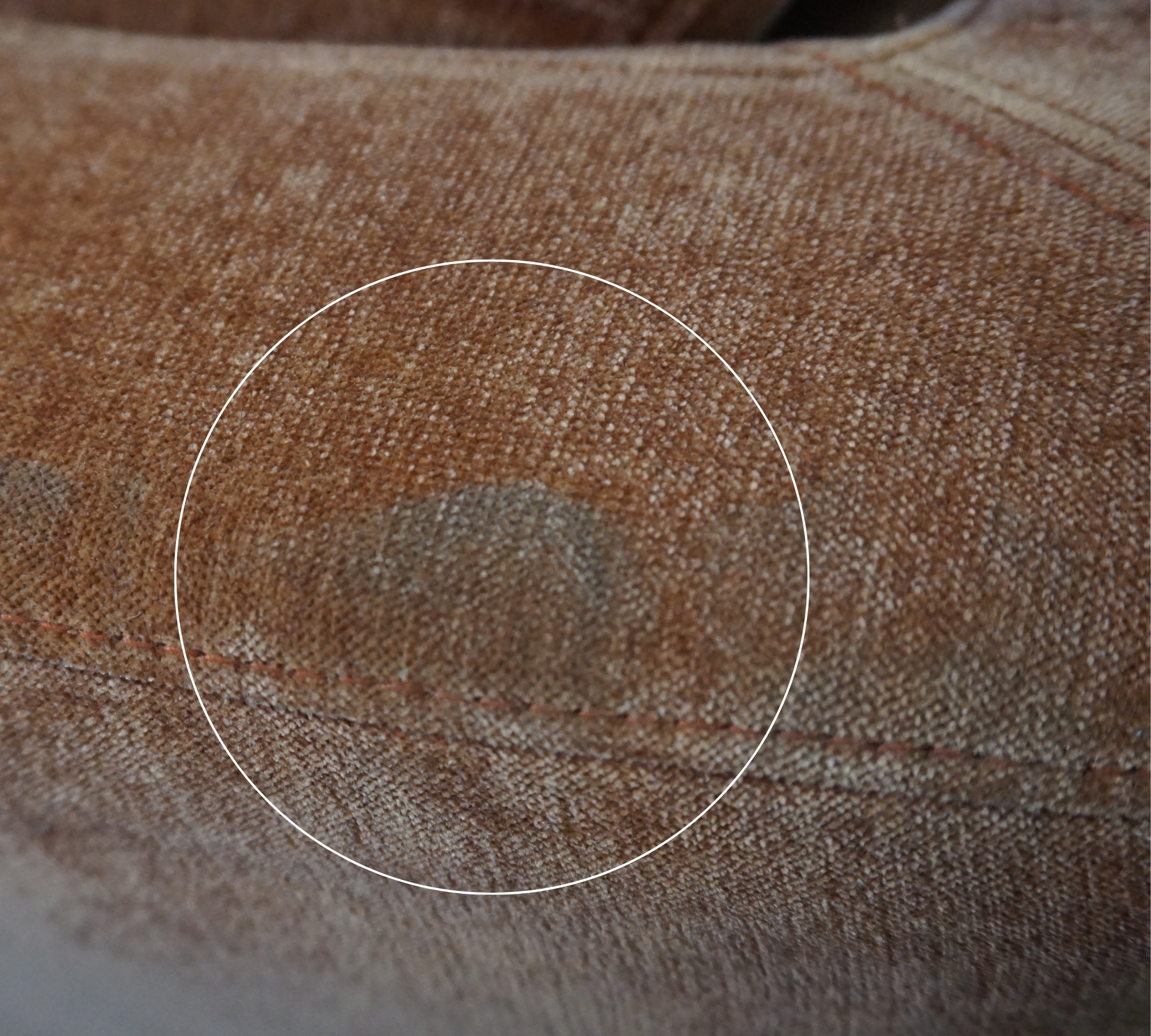Vera Sofa 3-Sitzer Moss Rust