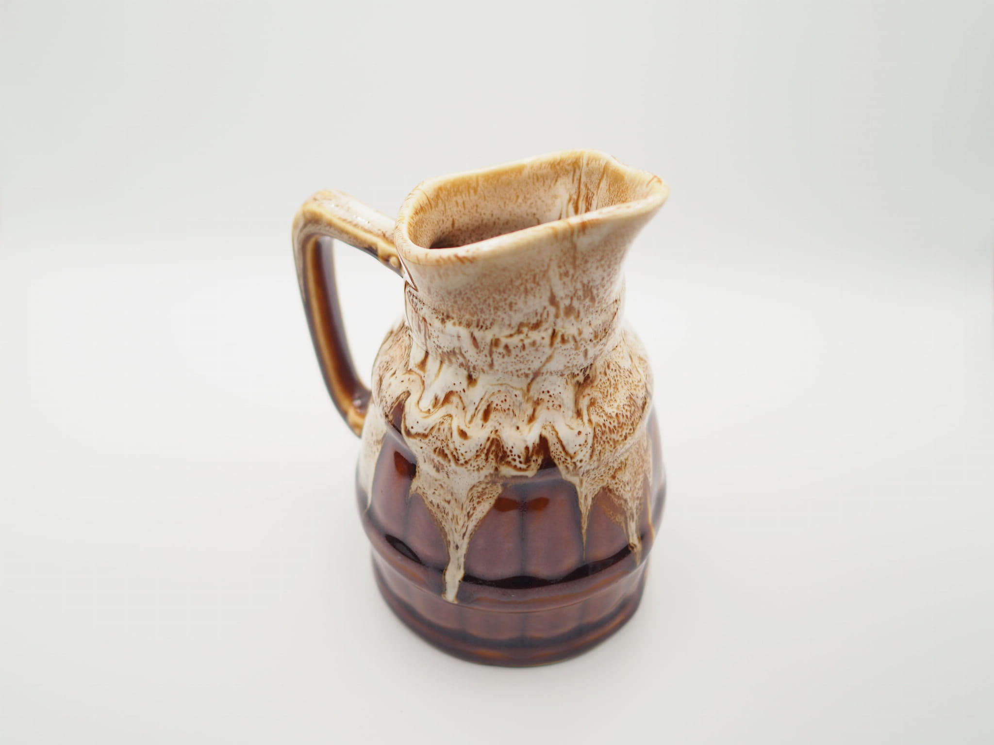 2x Cream pourer ceramic 1970s