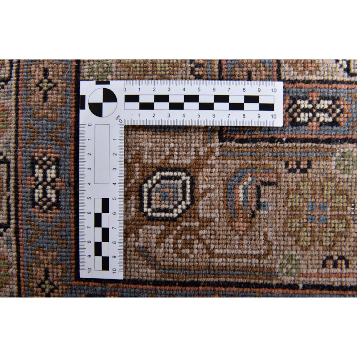 Benares Bidjar Teppich Schurwolle Creme 70 x 140 cm