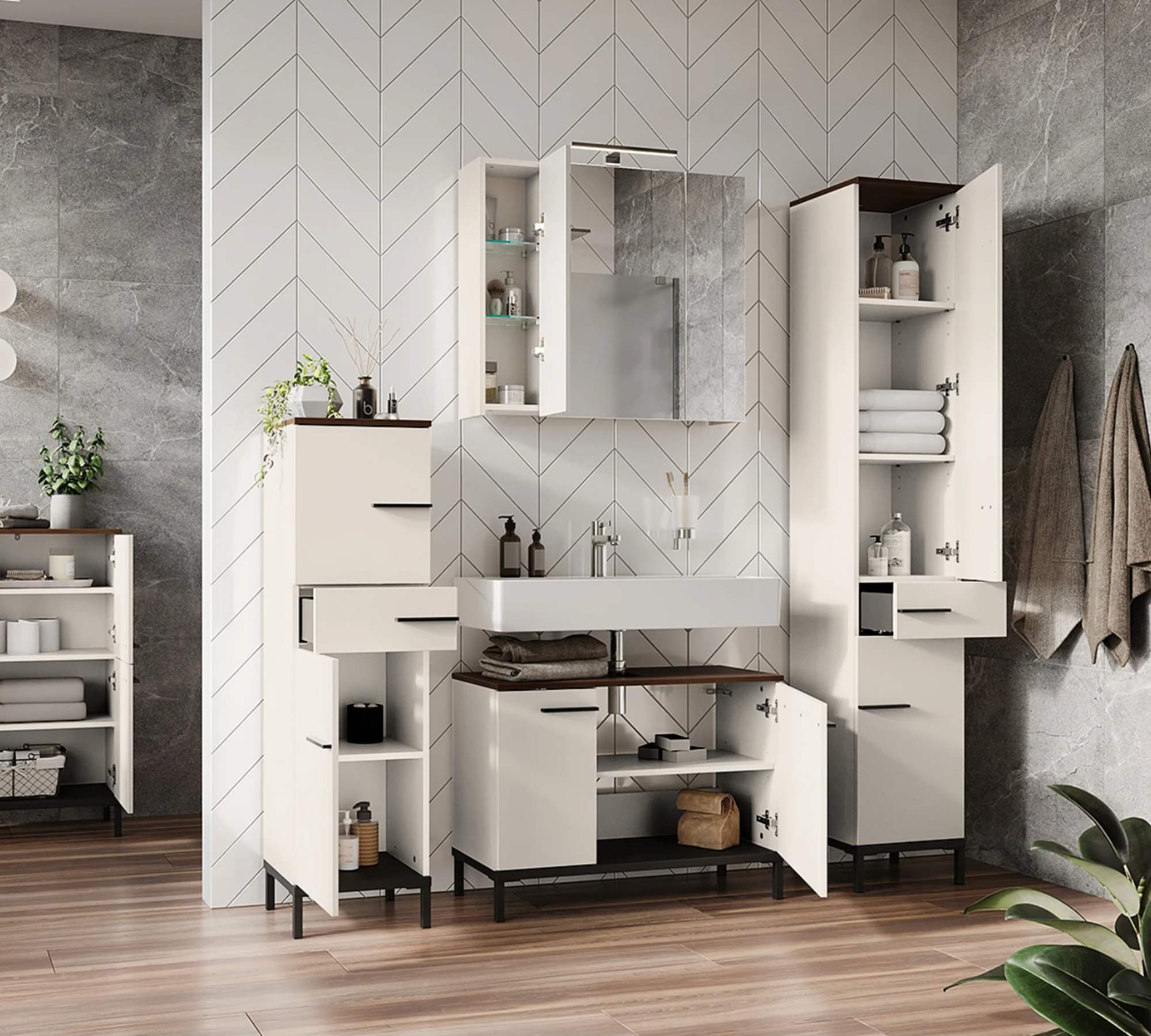 Waschbeckenunterschrank