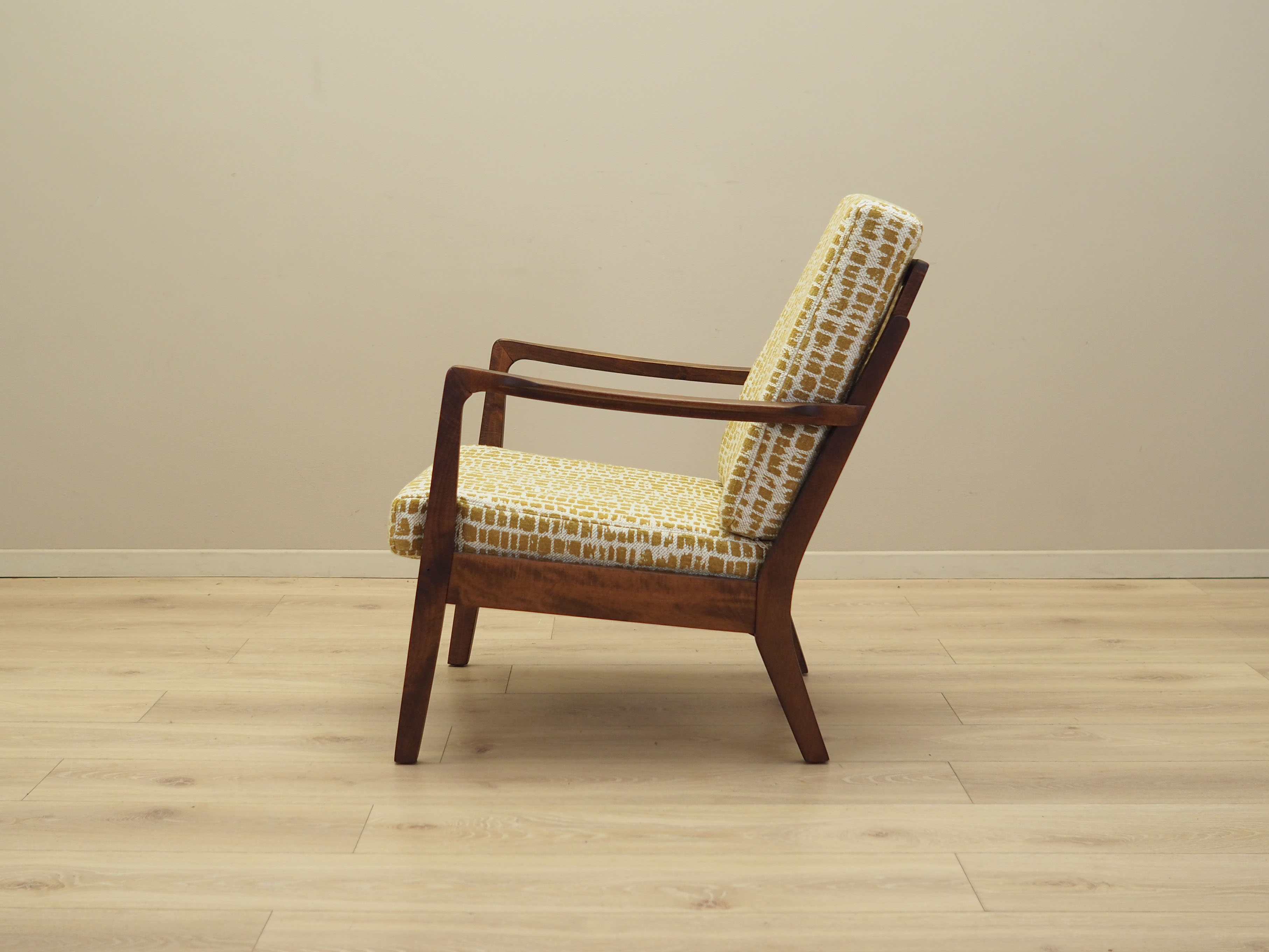 Armchair beech wood 1970s