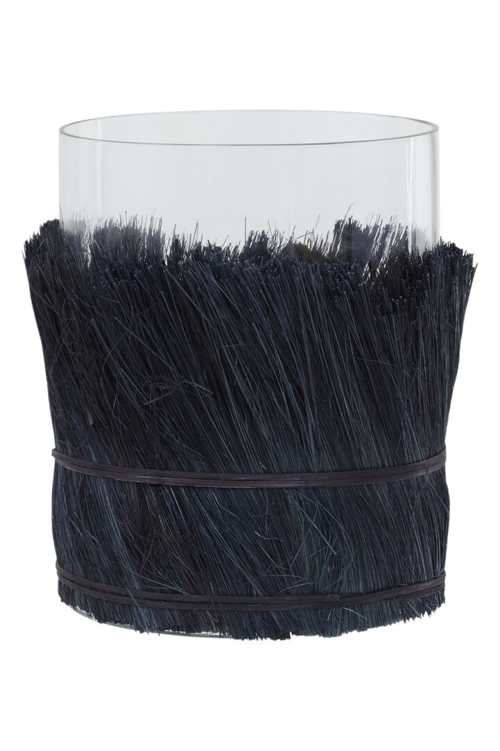 Kuta Large Candle Holder Black