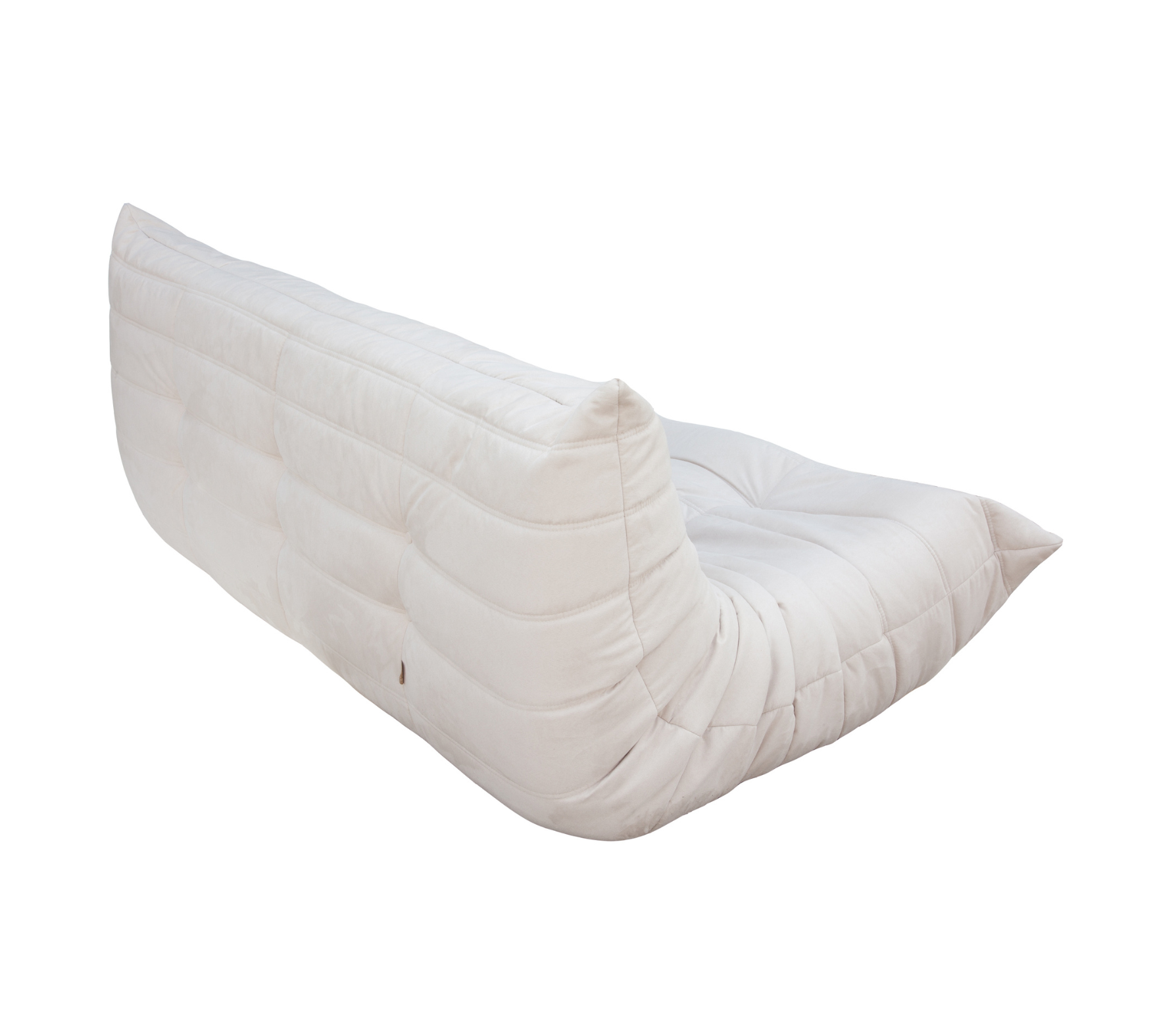 Togo Sofa 3-Sitzer Textil Off-White