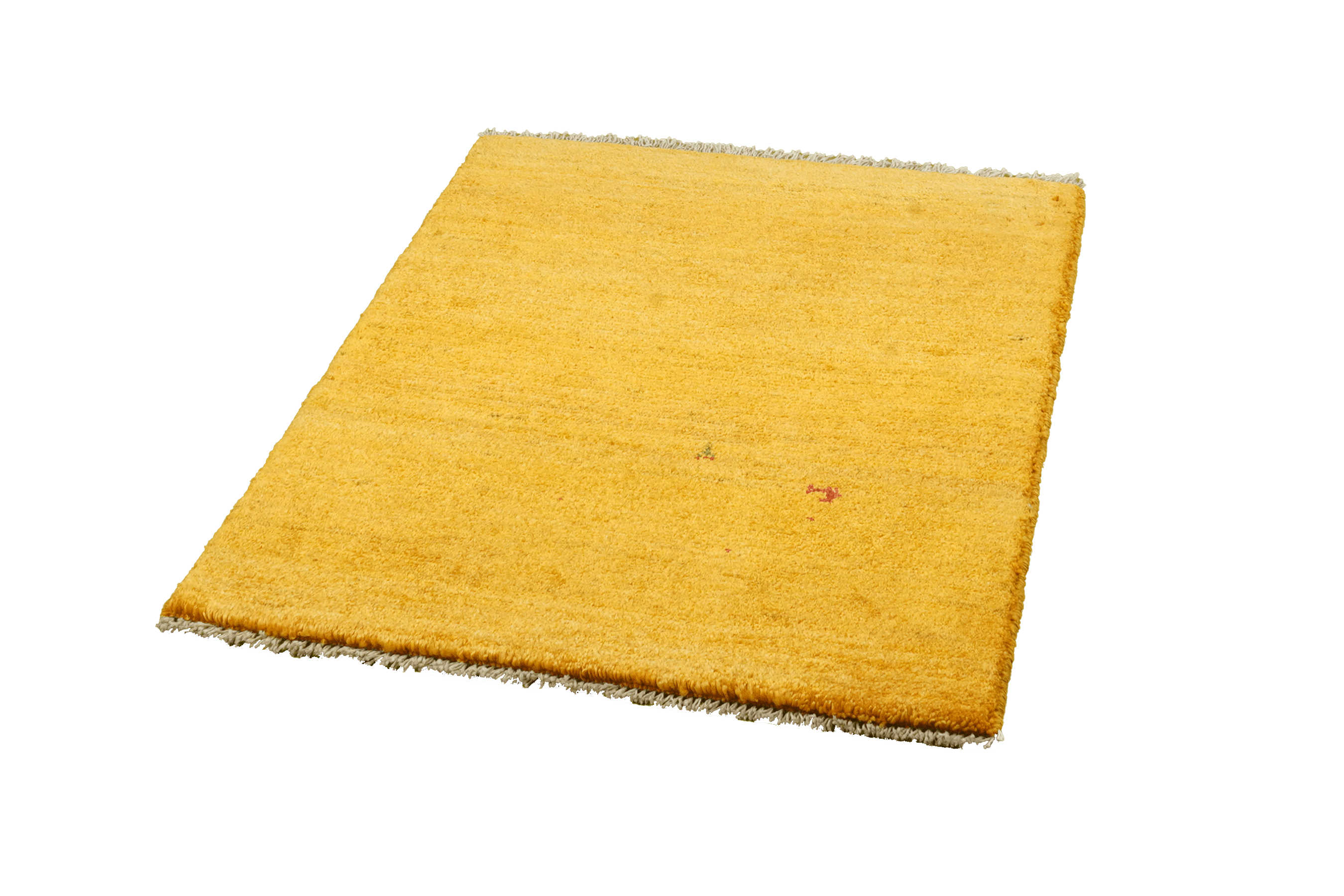 Gabbeh Carpet Wool Yellow