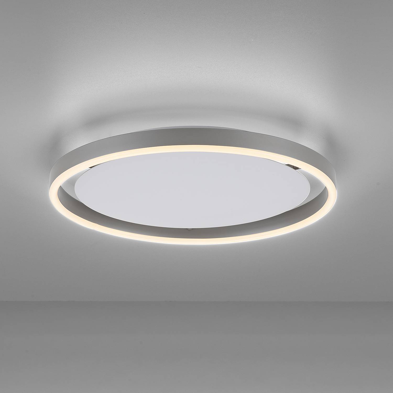 LED ceiling light Ritus Type A Plastic Aluminum Silver