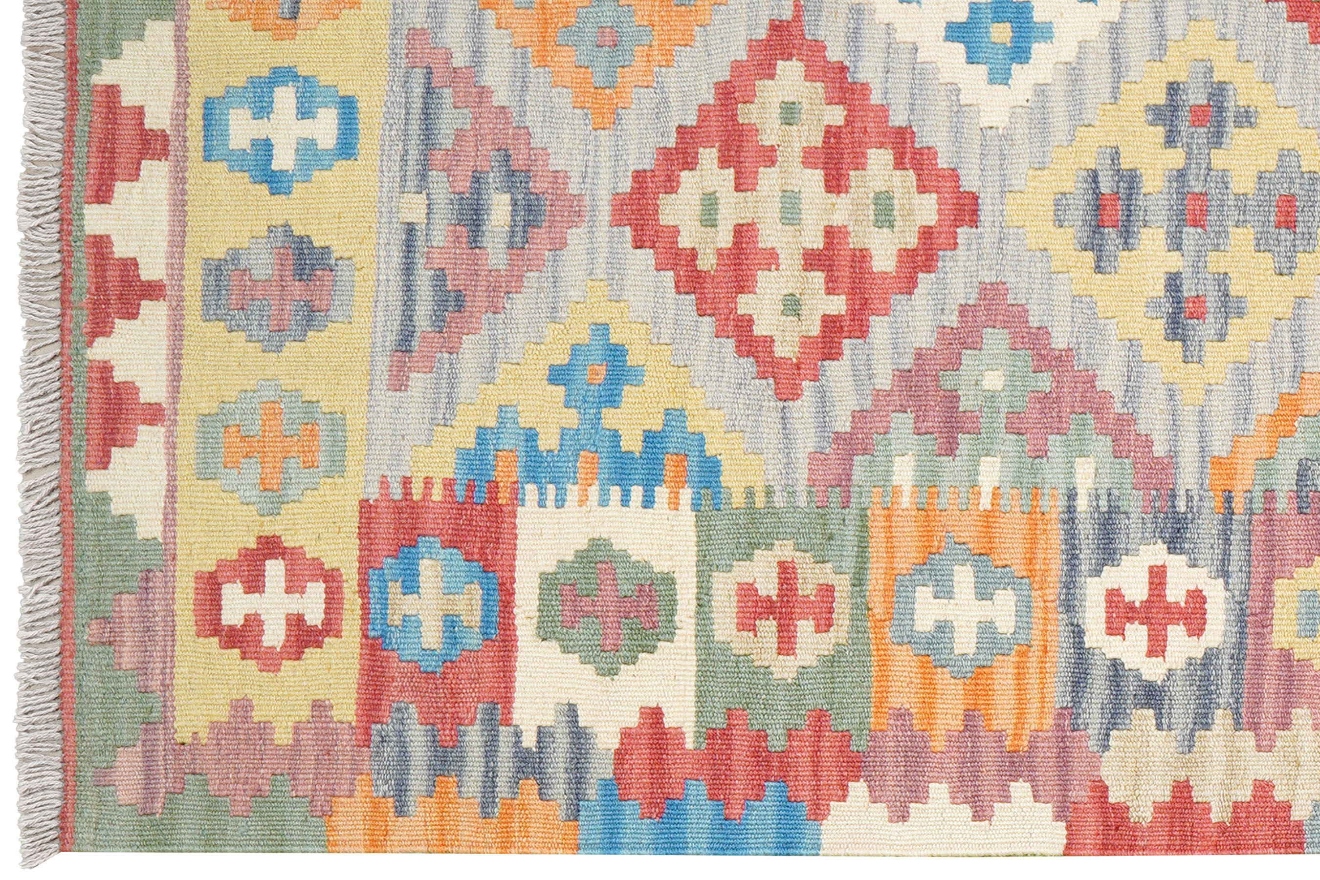 Kelim Gashgai Wool Multicolored