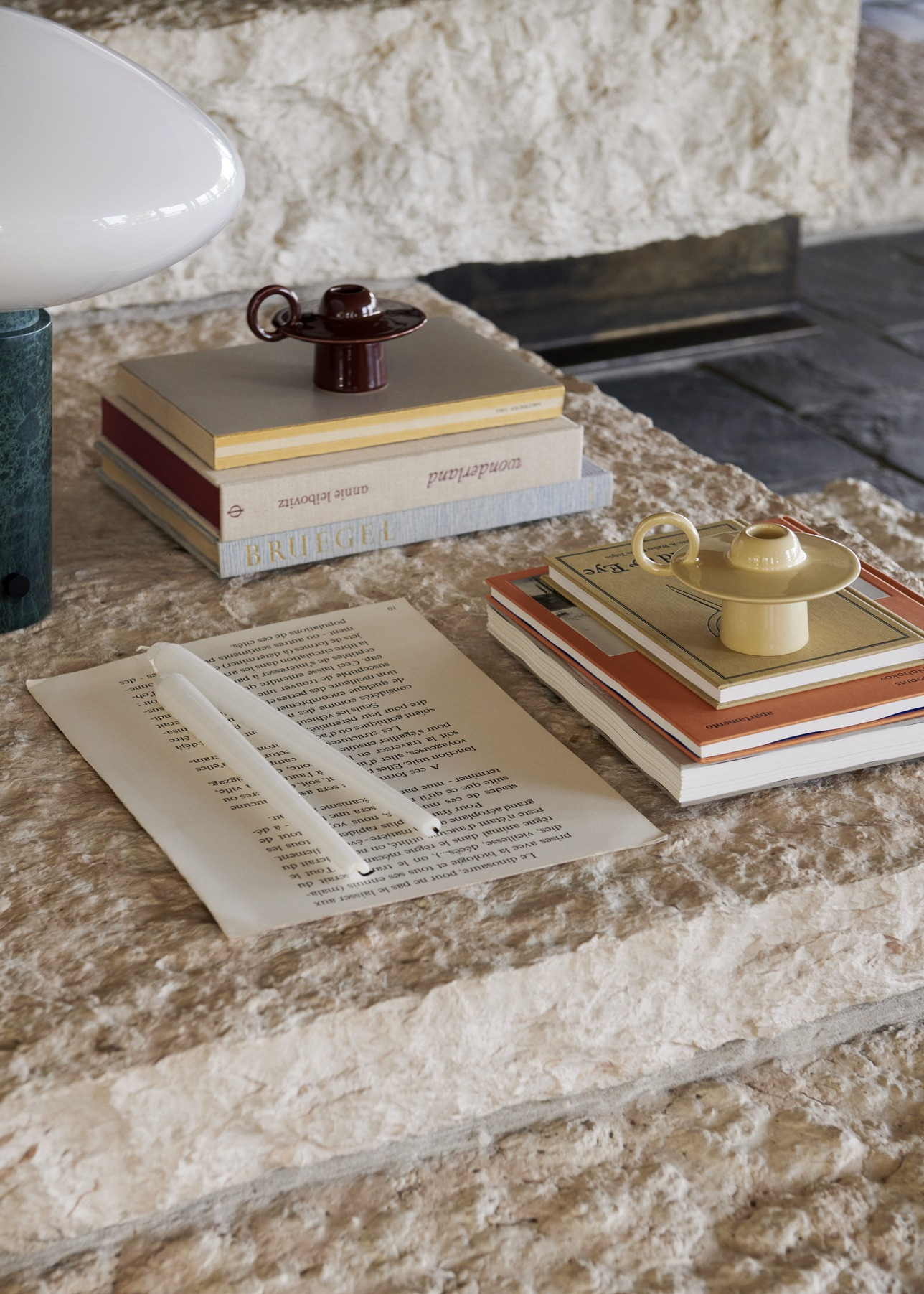 Momento JH39 Kerzenhalter Beige