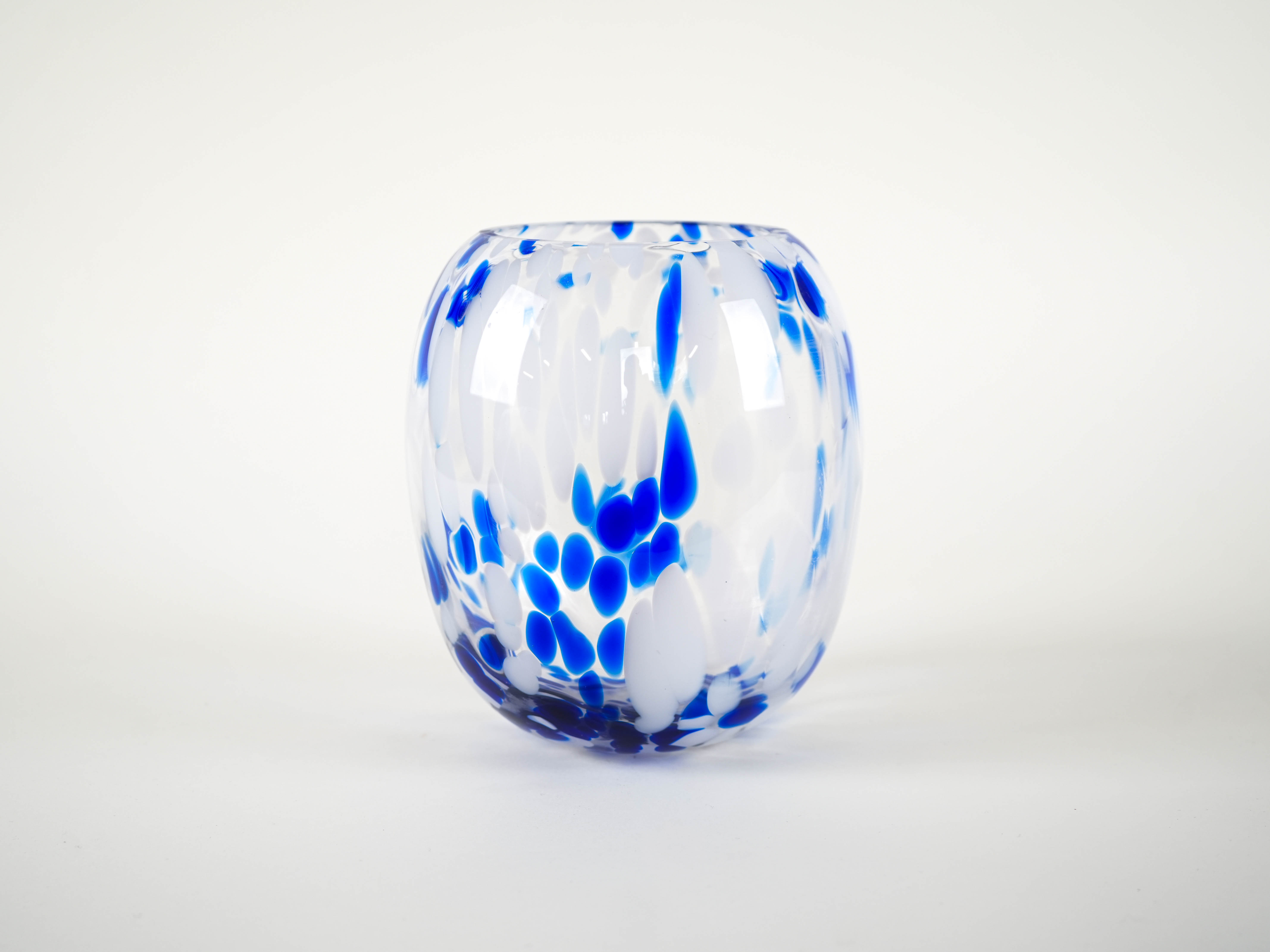 Glass vase 1970s