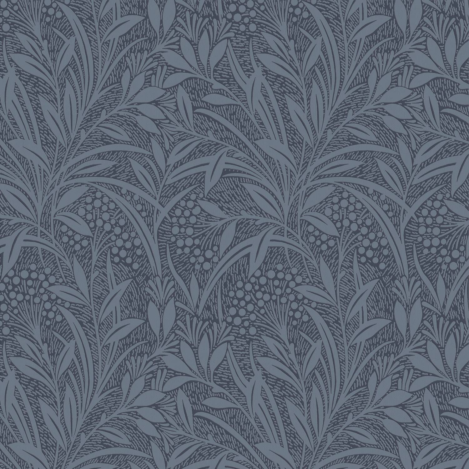 Vliestapete Barley Vlies Blau