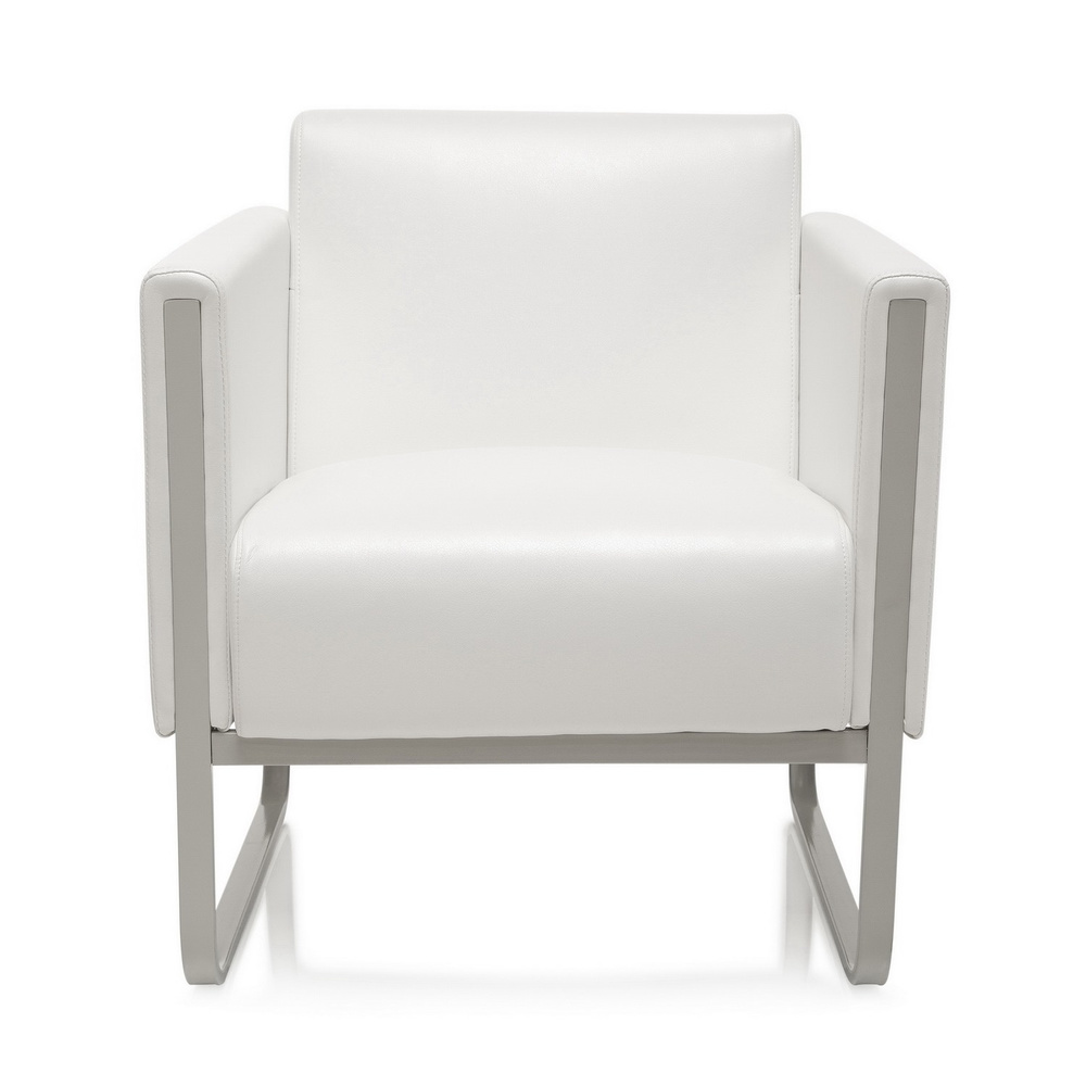 ARUBA Armchair Faux leather White