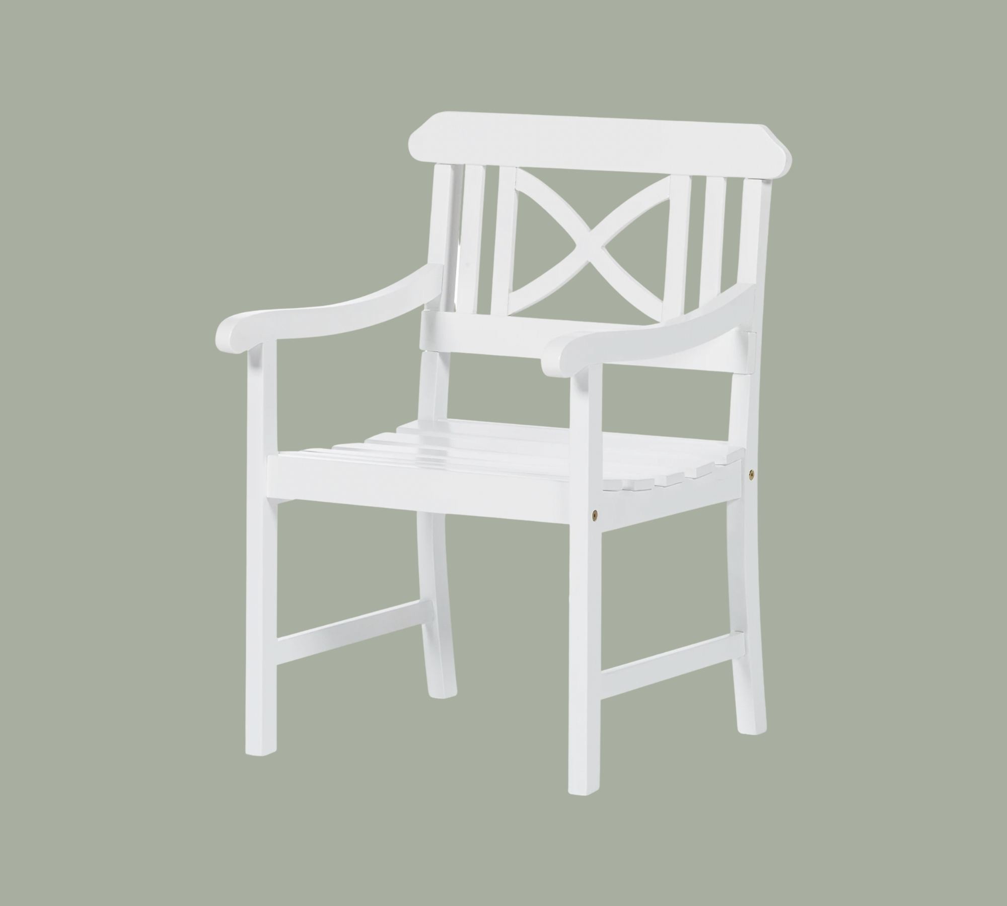 Gartenstuhl aus Akazienholz Massiv