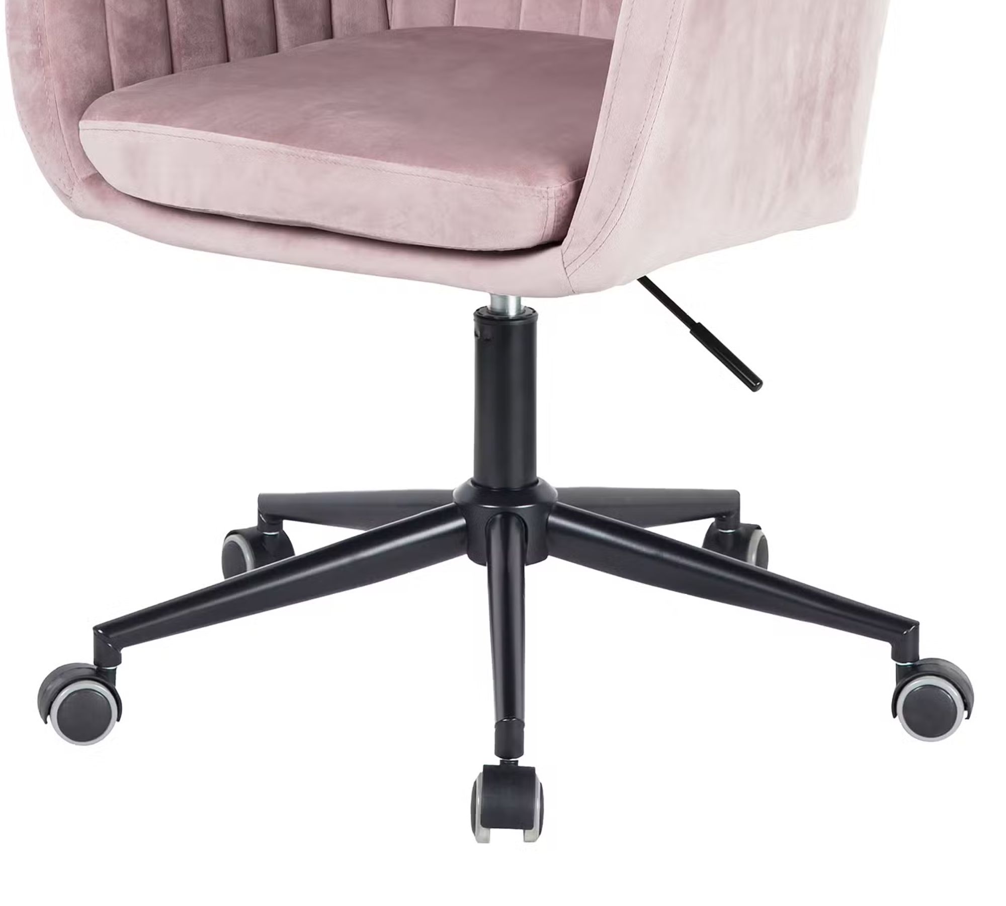 Bürostuhl Textil Metall Pink