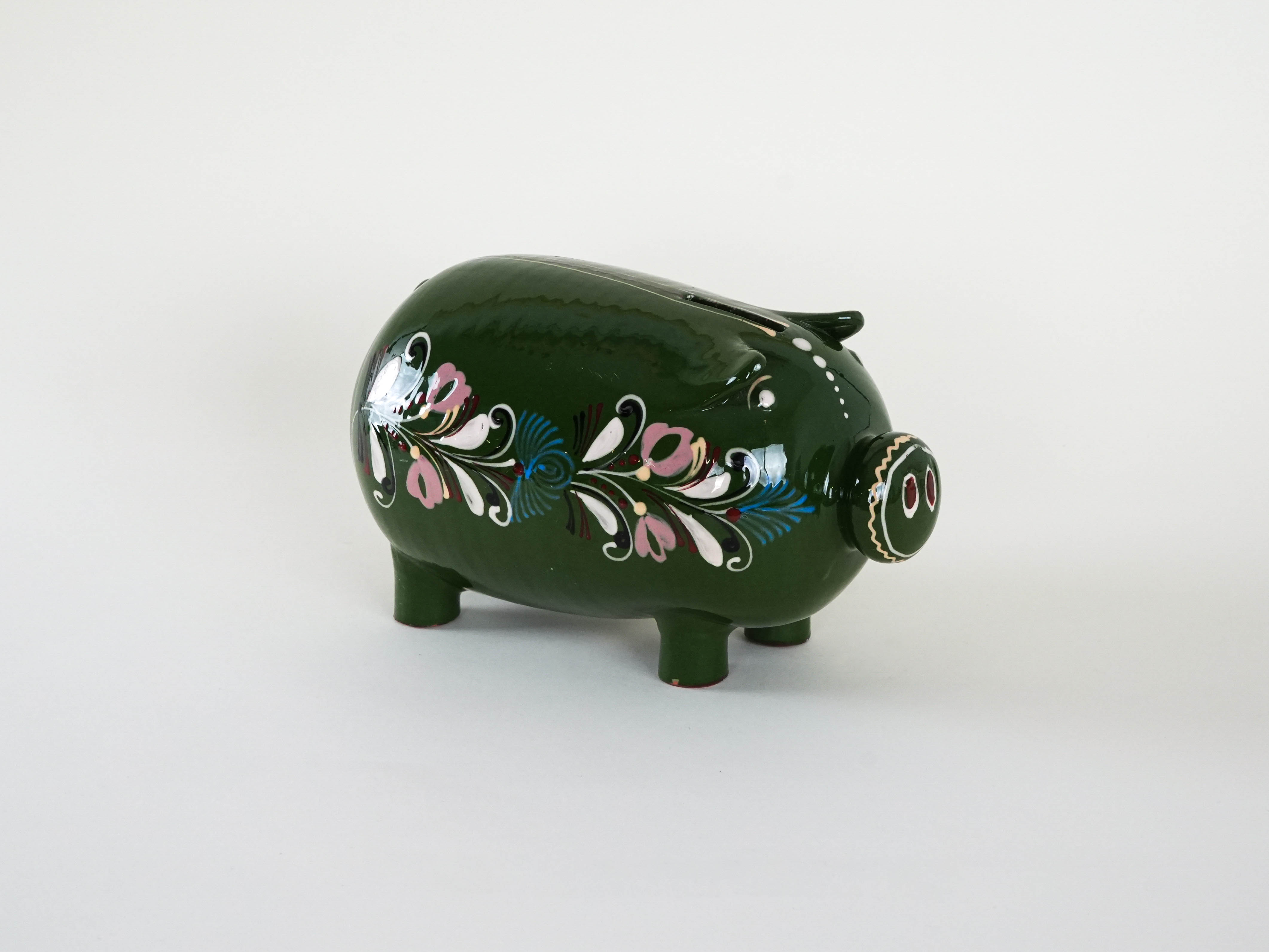 Keramik-Sparschwein 1970er