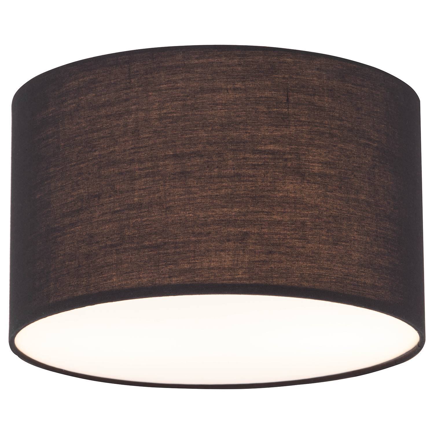 Summa Ceiling light Cotton fabric Iron 2-bulb