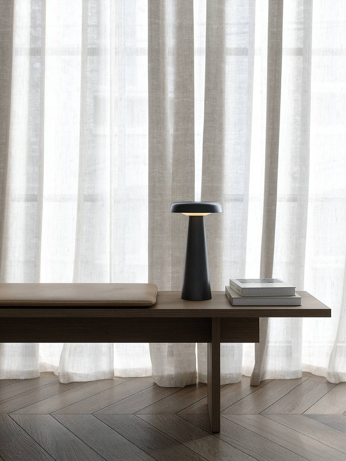 LED table lamp Arcello 1-light Grey