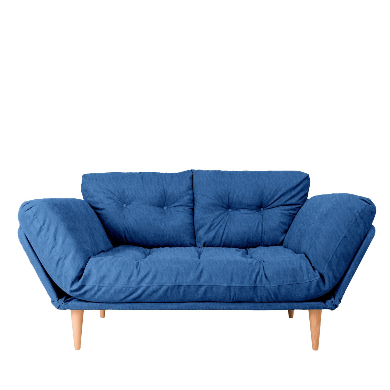 Nina Daybed Schlafsofa 3-Sitzer Parliament Blau