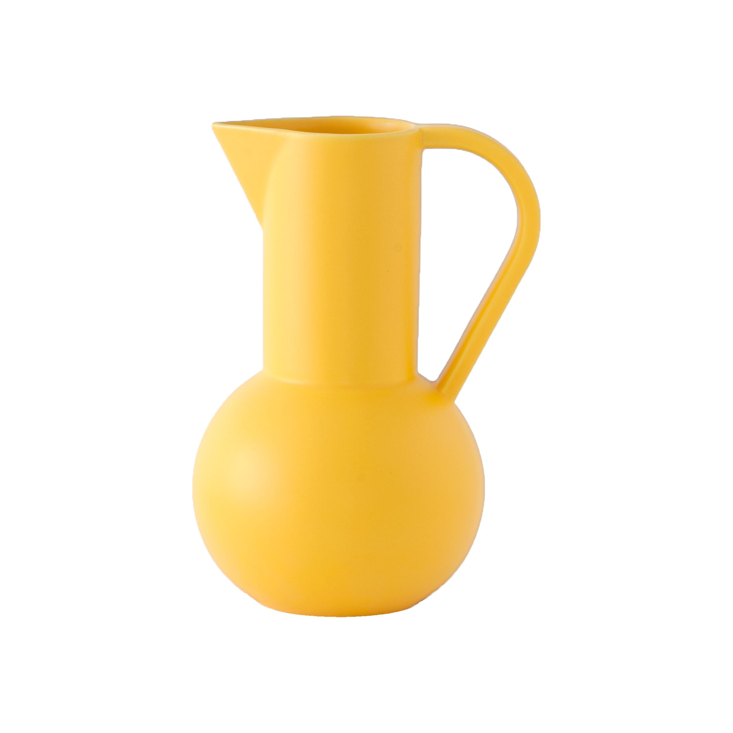 Strøm Medium Kanne Keramik Gelb