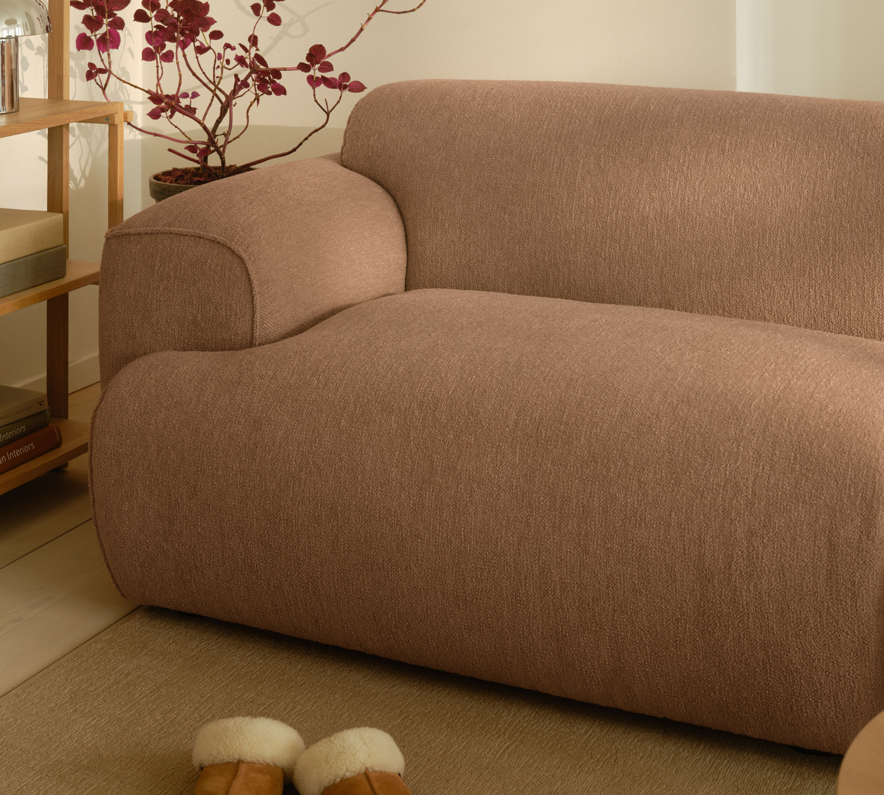 Greta Sofa 3-Sitzer Time Blush