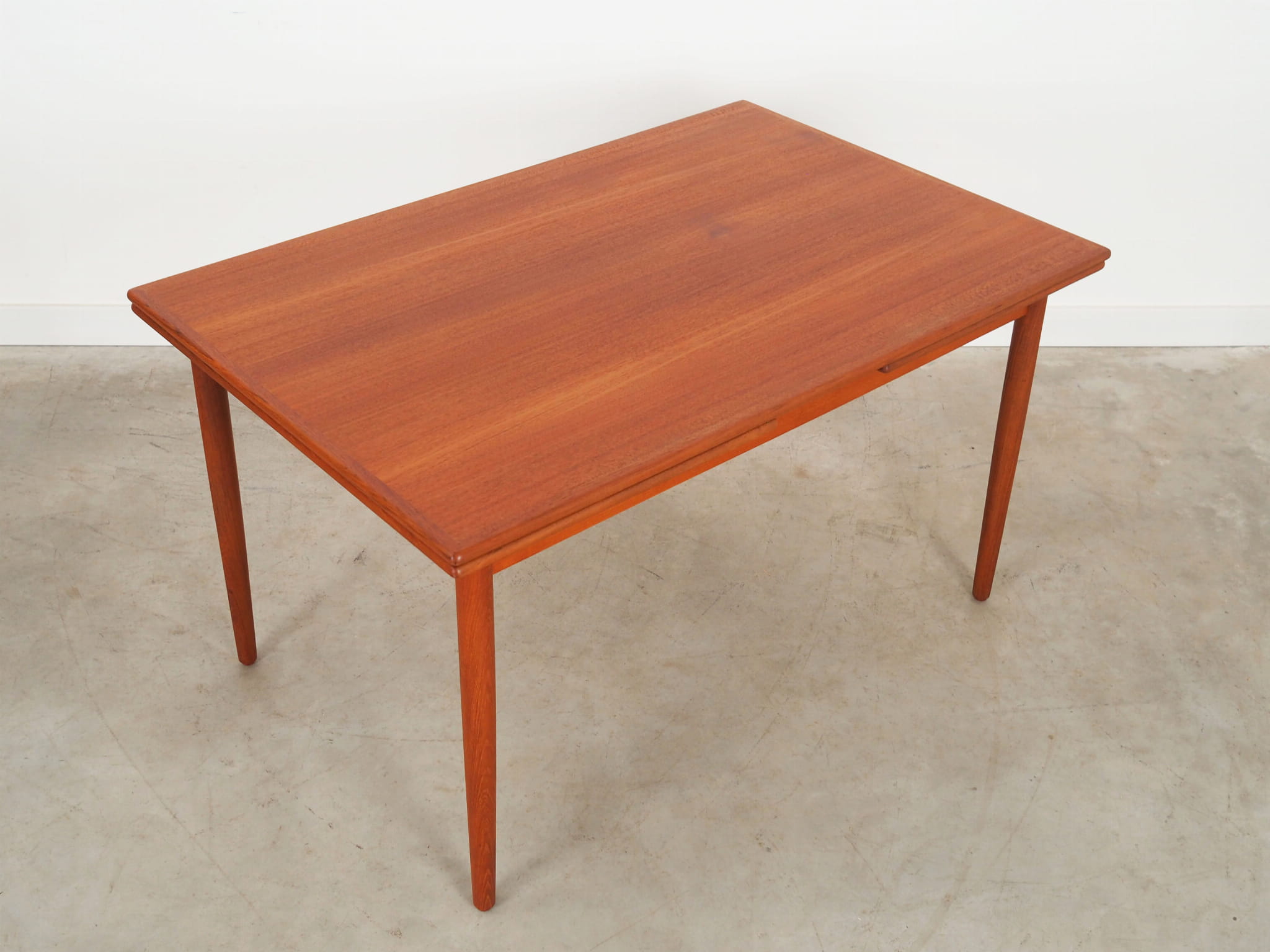 Vintage Tisch Teakholz Braun 1970er Jahre
