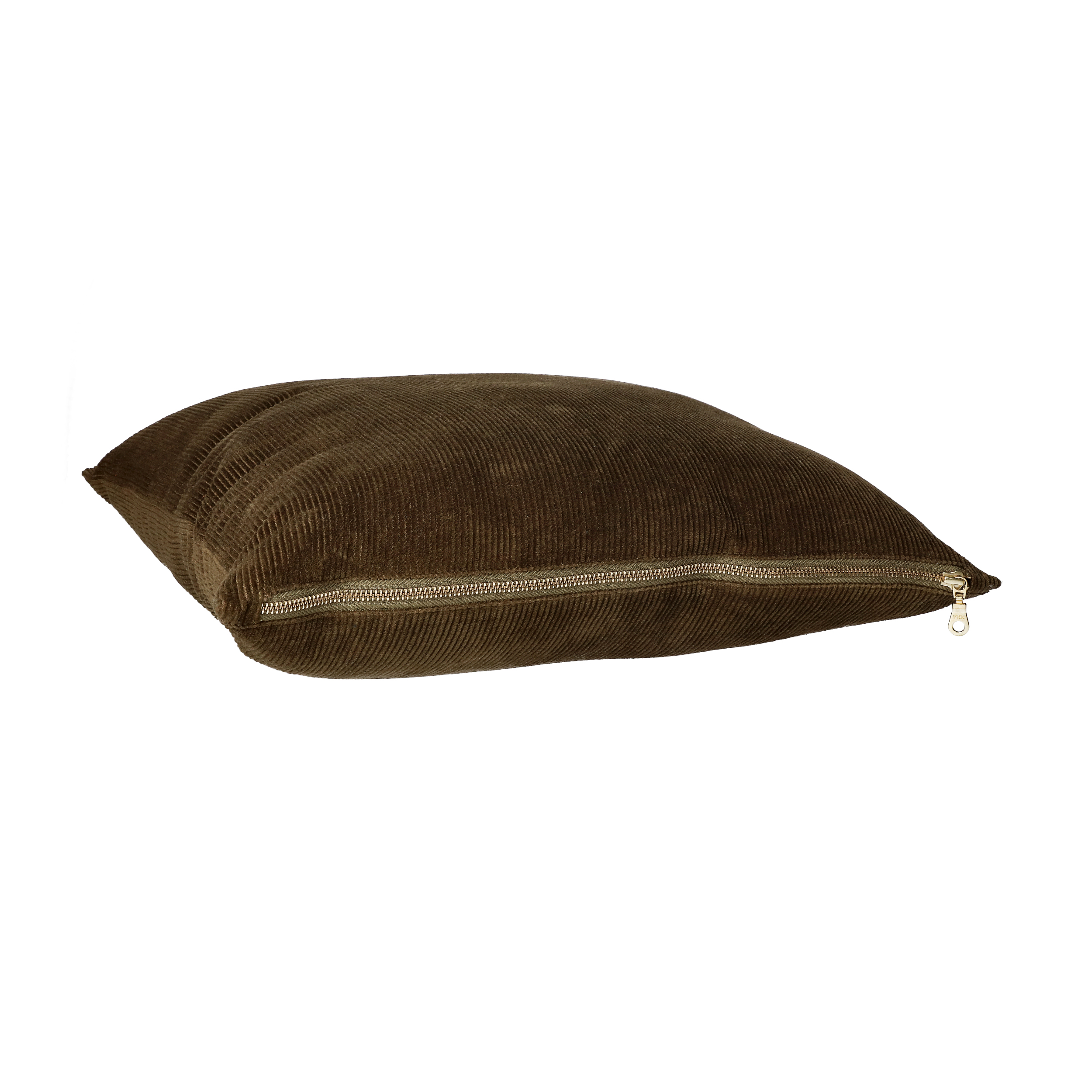 2x Pillows Velvet Olive Green
