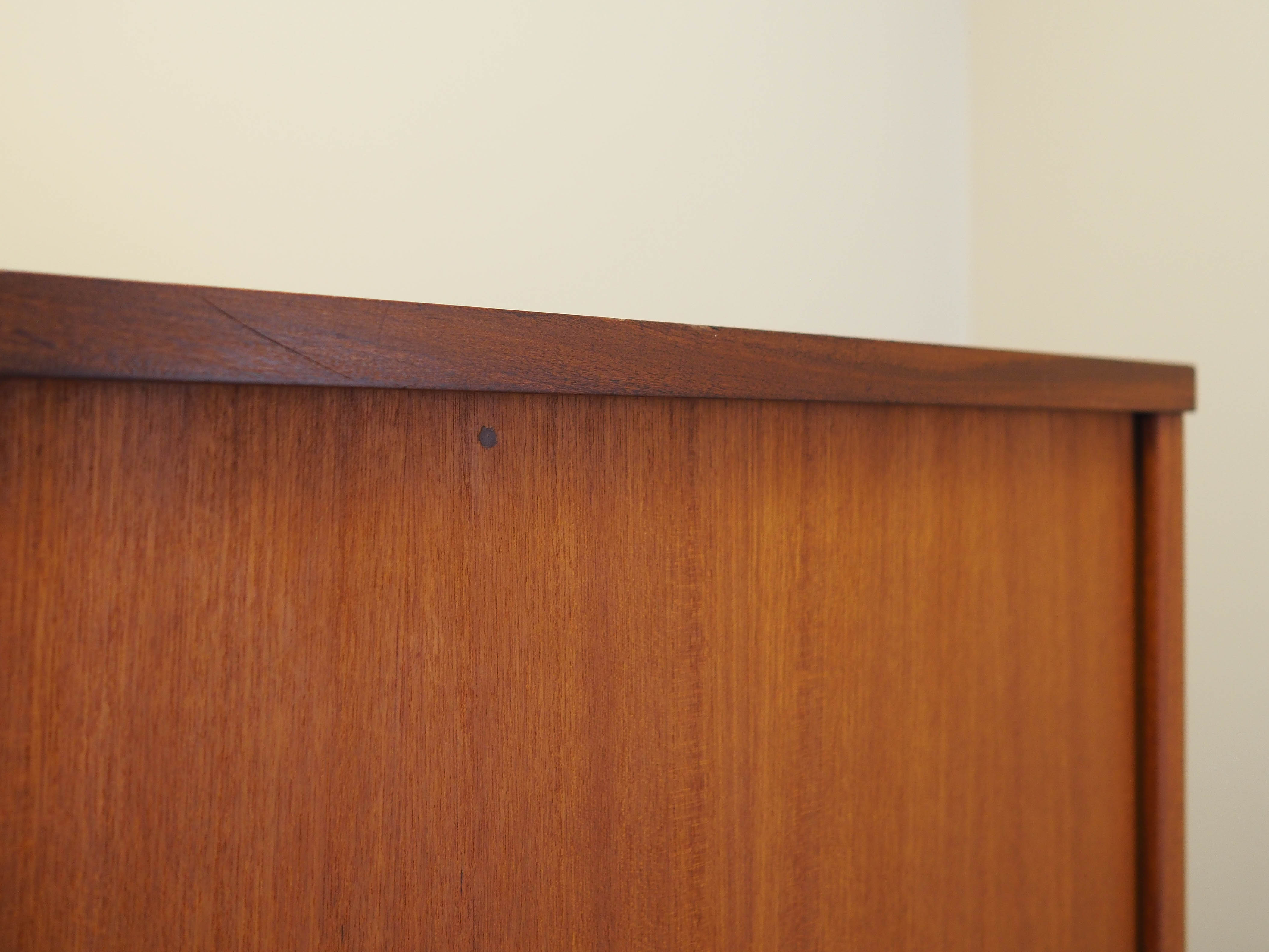 Teak cabinet Brown 1960s