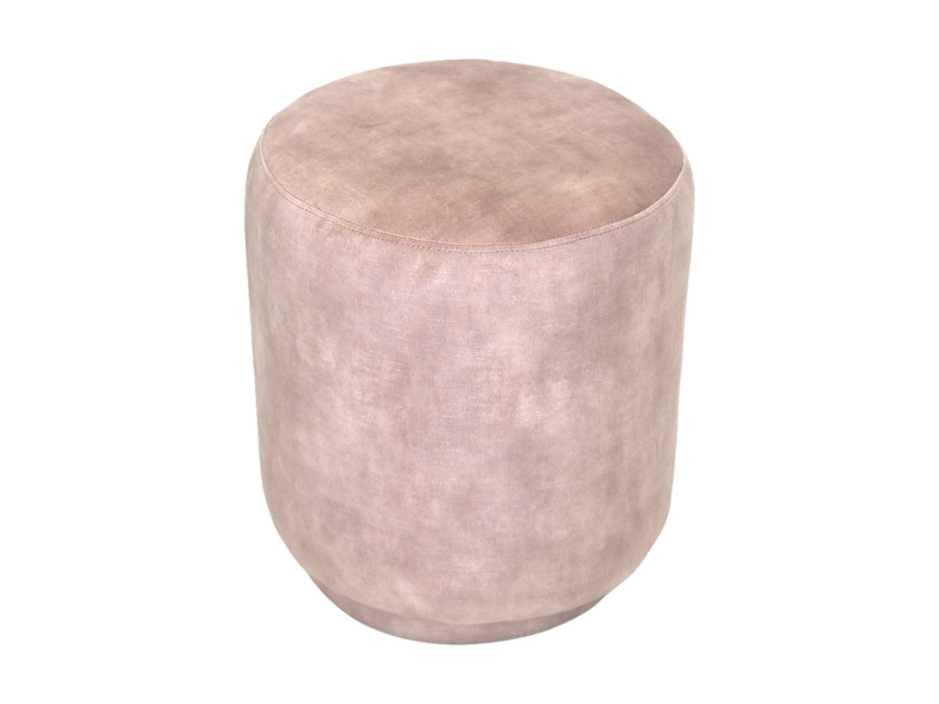 Runder Otto Fußhocker Pink
