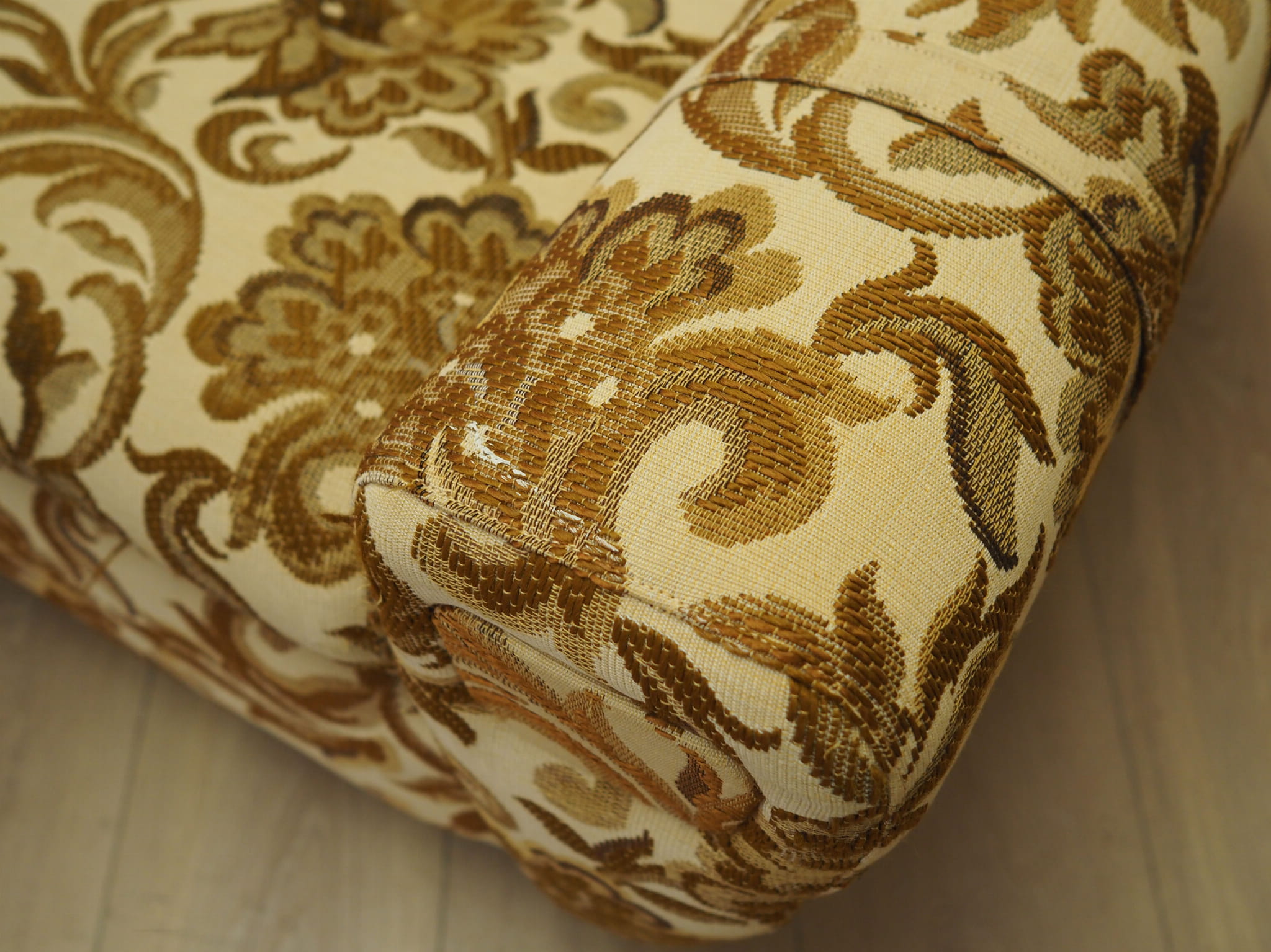 2-seater sofa Yellow 1960s