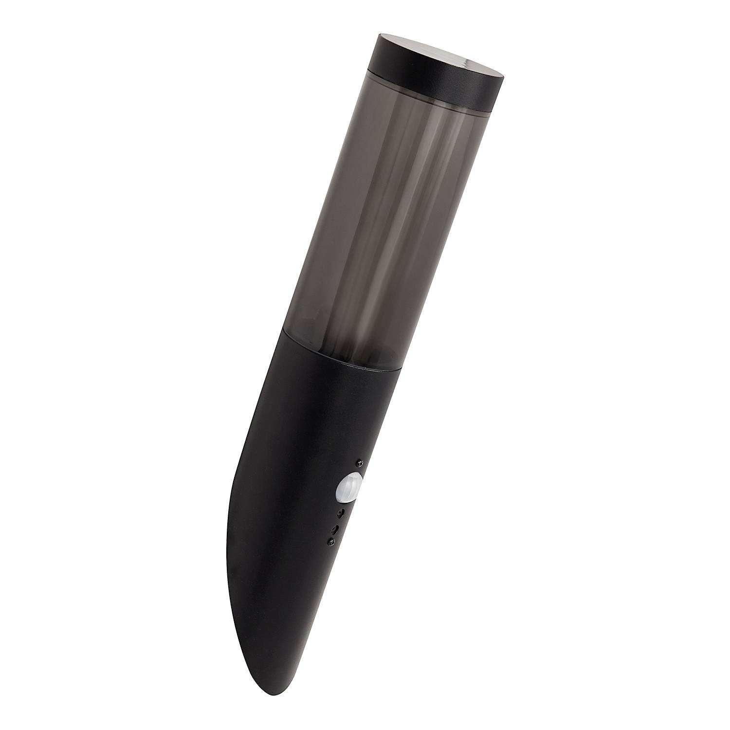 Beligne Wall light with motion detector Stainless steel Black