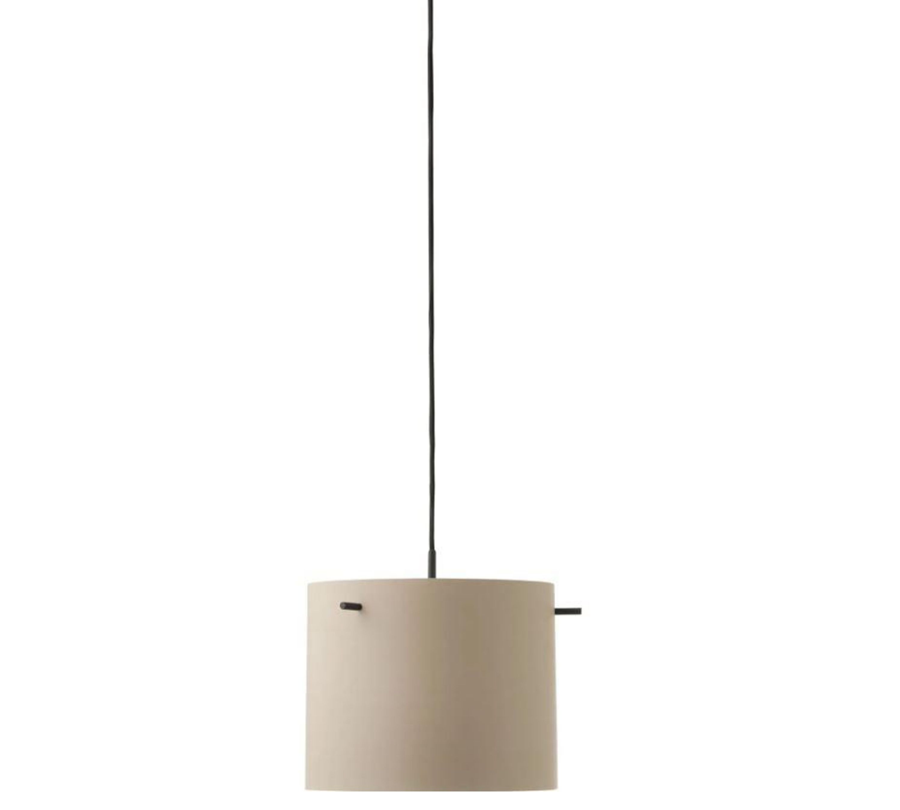 FM 1954 Pendelleuchte Matt Grau Ø28cm