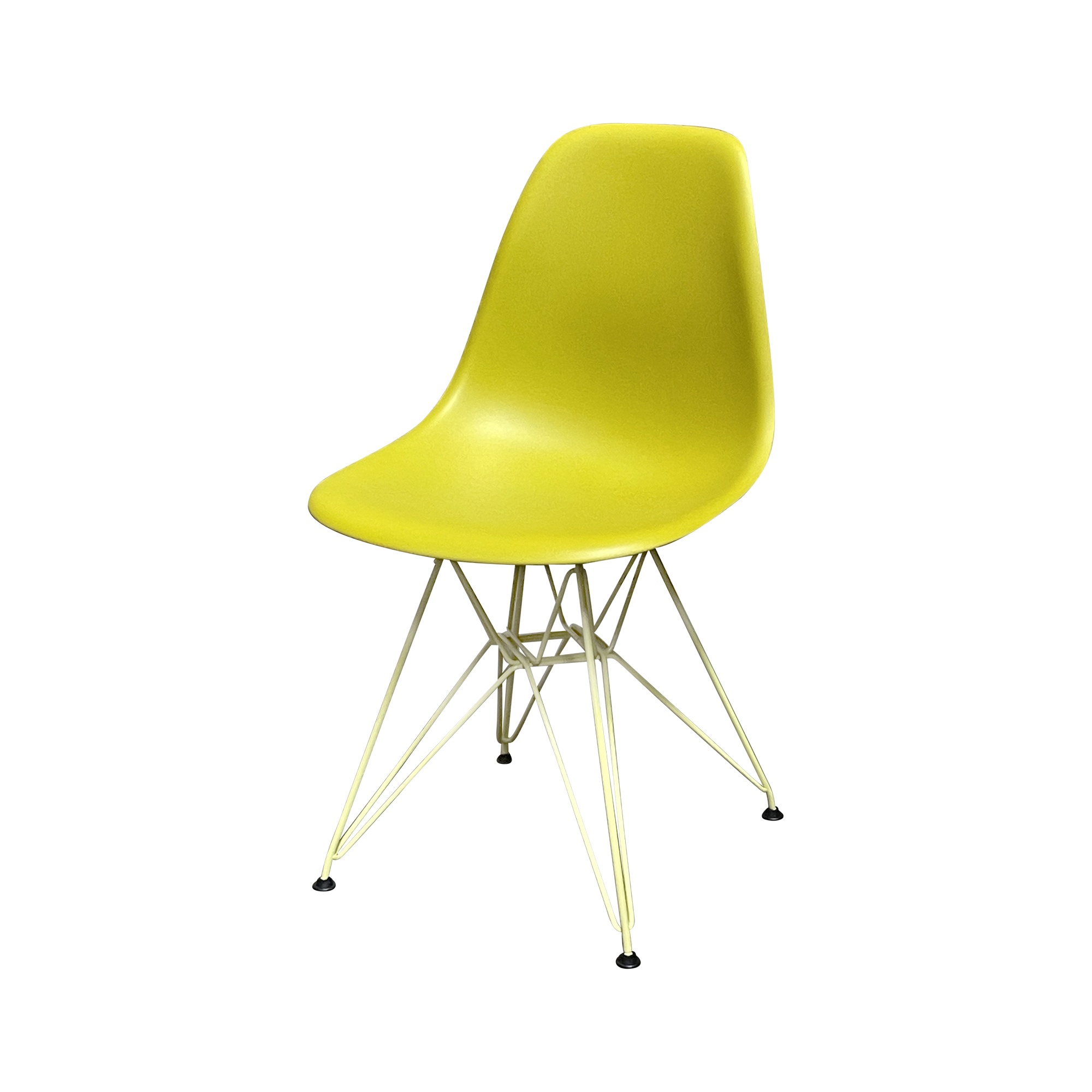 Eames Plastic DSR Colours Stuhl Gelb