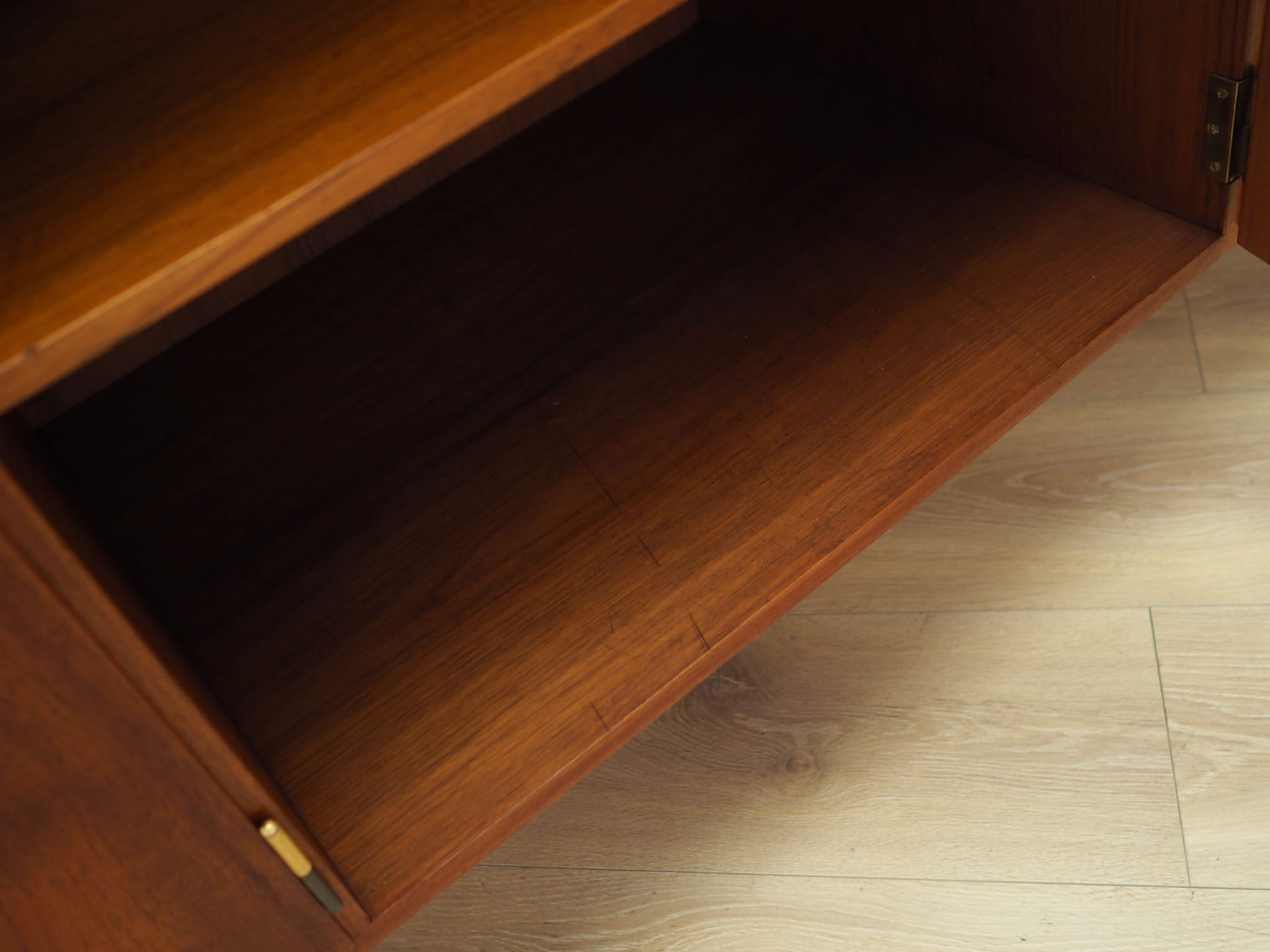 Vintage Sideboard Teak Wood Brown 1960s