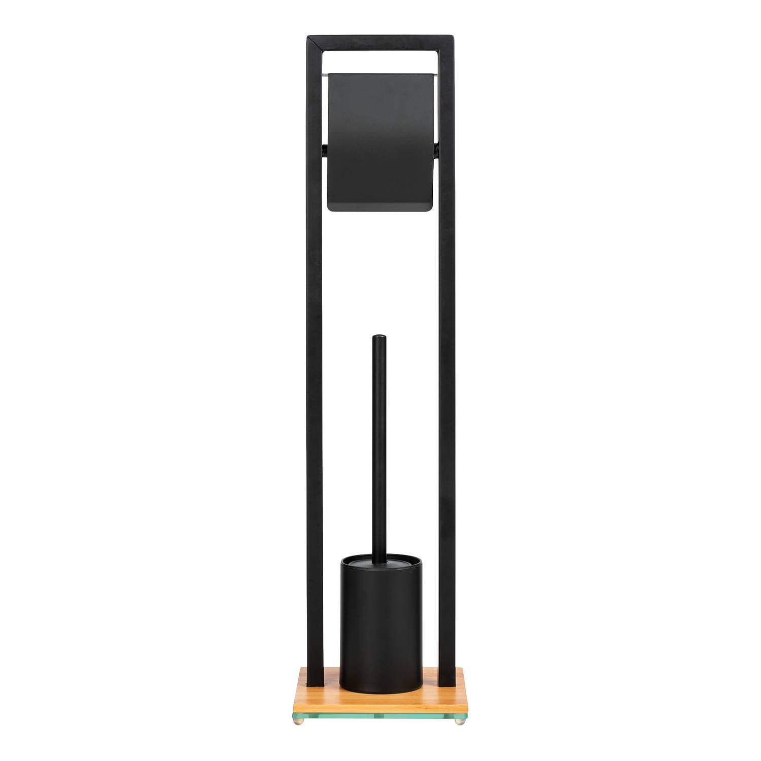 Stand WC-Garnitur Bambusa Schwarz