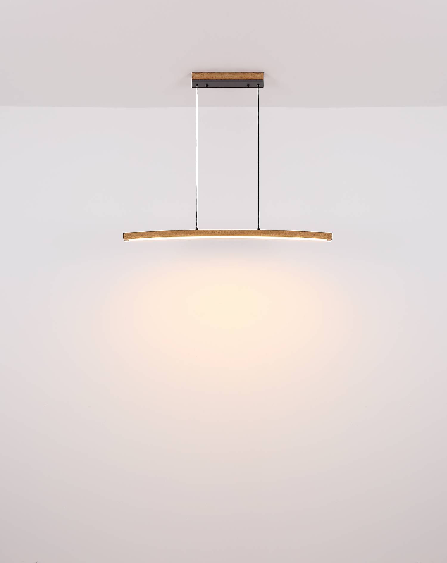 LED-Pendelleuchte Doro Braun