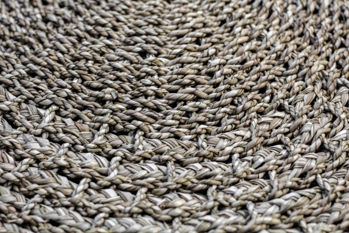 Malibu Fußmatte Raffia Seegras ø100cm