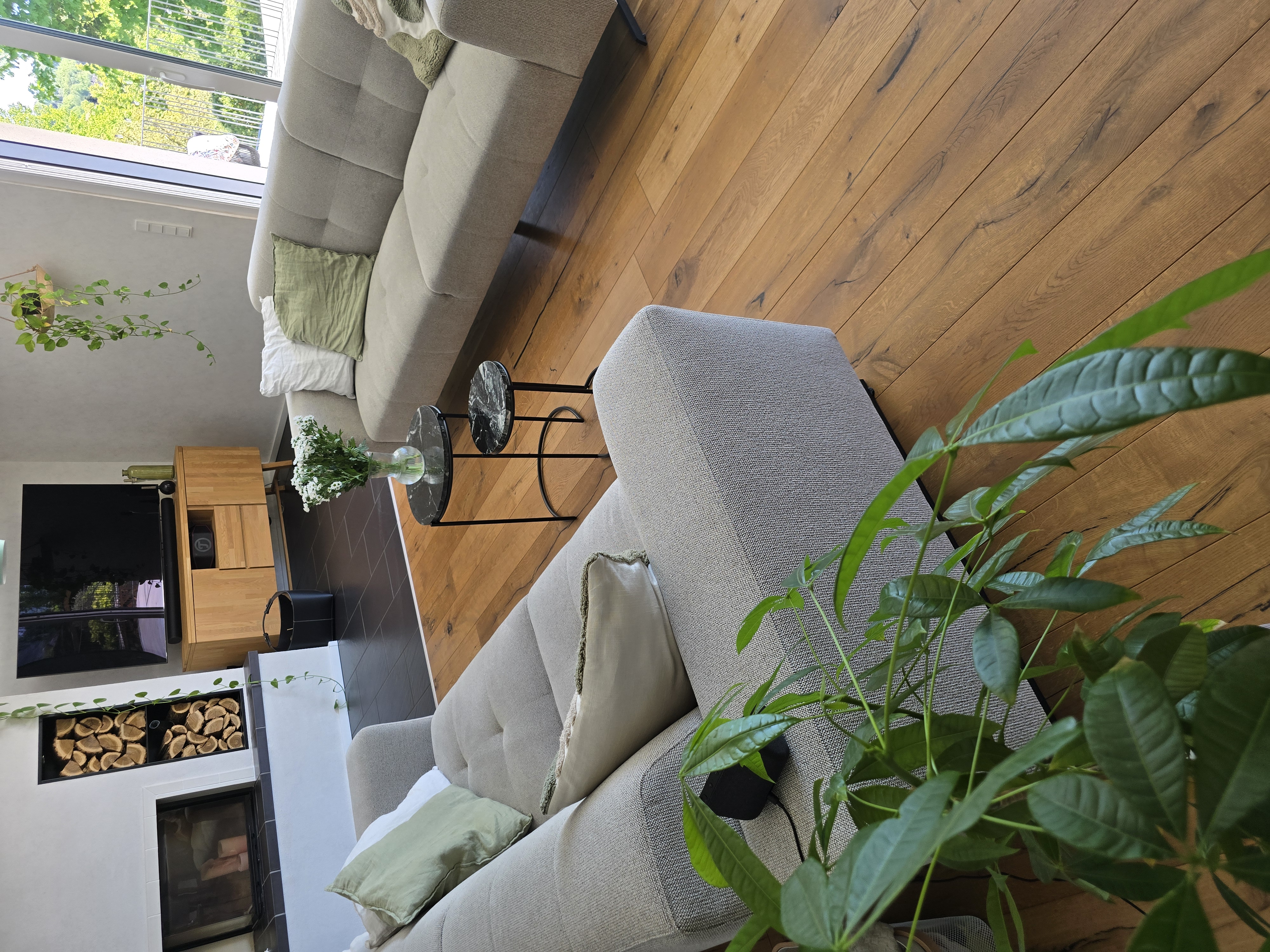2x 2-Sitzer Sofa Grau