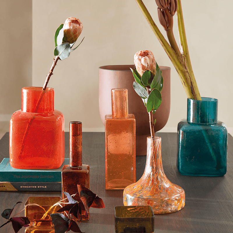 Veli Glas Vase Transparent