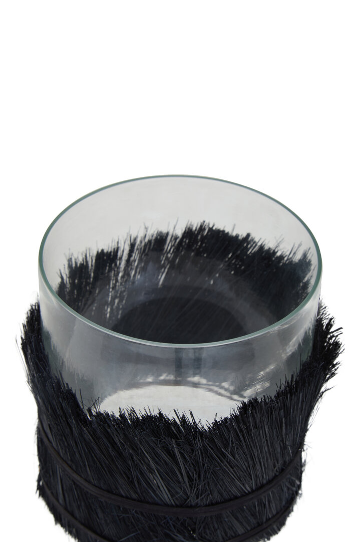 Kuta Medium-sized Candle Holder Black