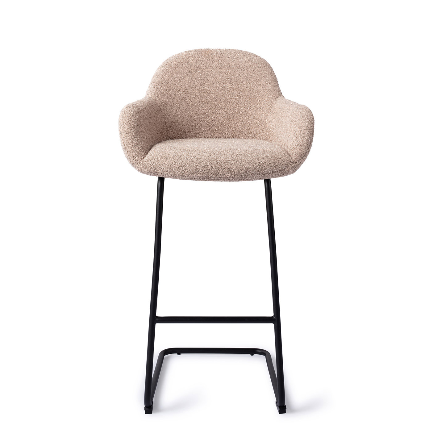 Kushi Bar Stool Stone Grey